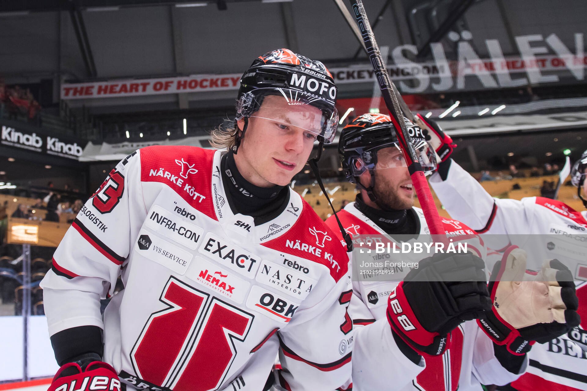 Örebros Christopher Mastomäki jublar