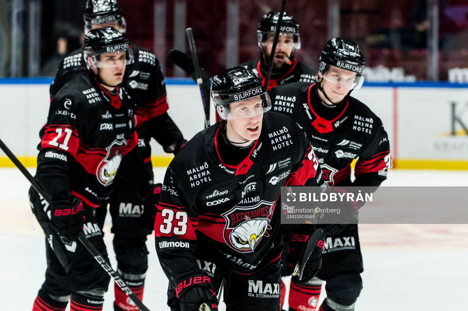 Malmö Redhawks Lassi Thomson jublar