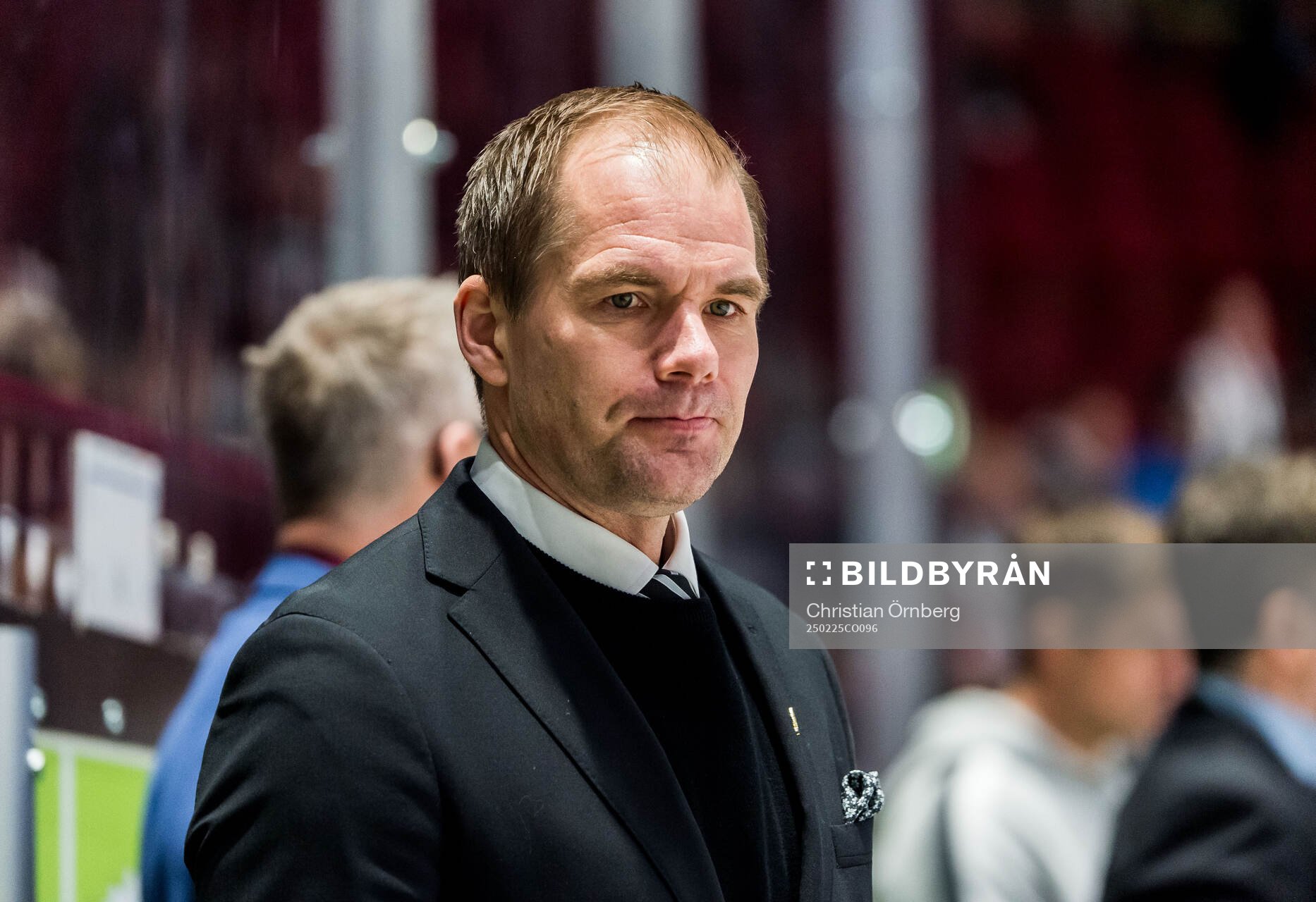 Färjestads tränare Thomas Mitell
