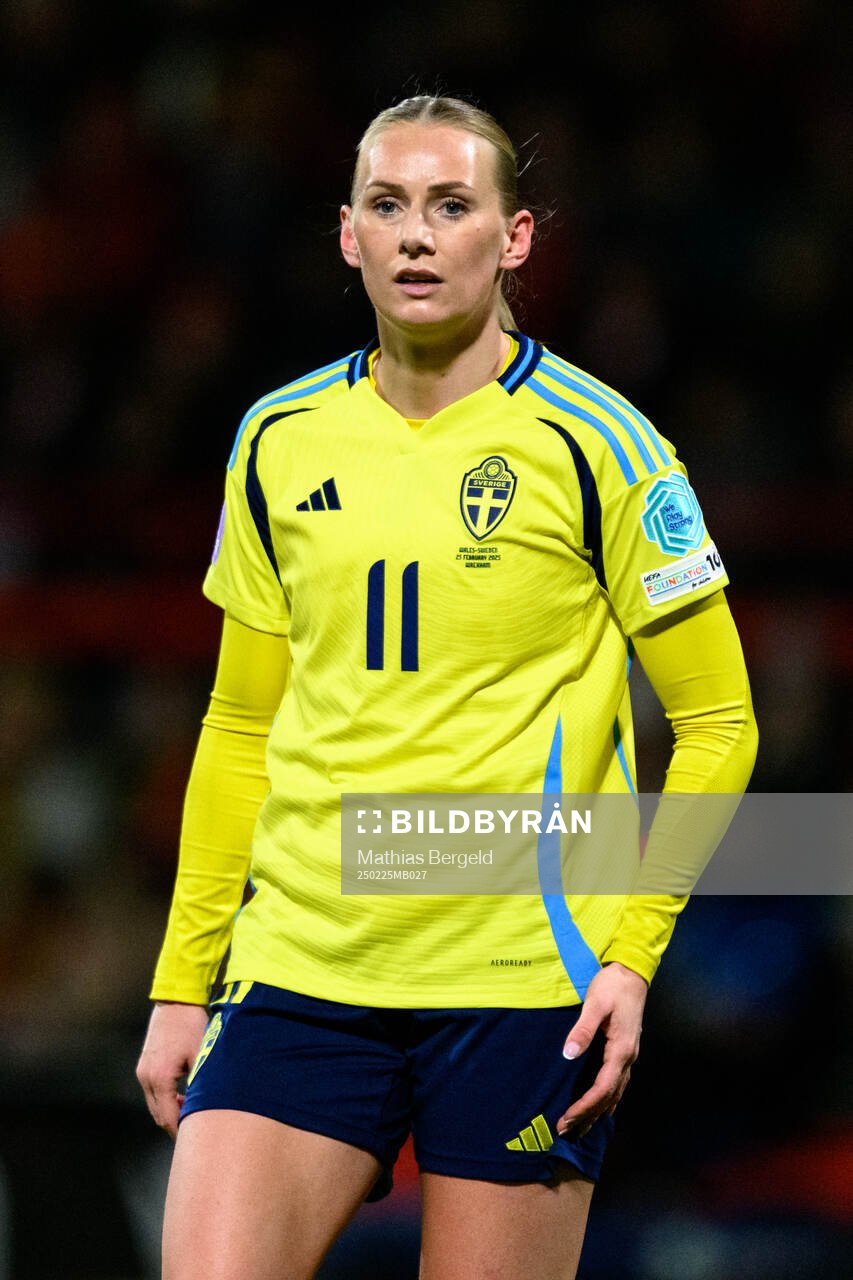Stina Blackstenius of Sweden