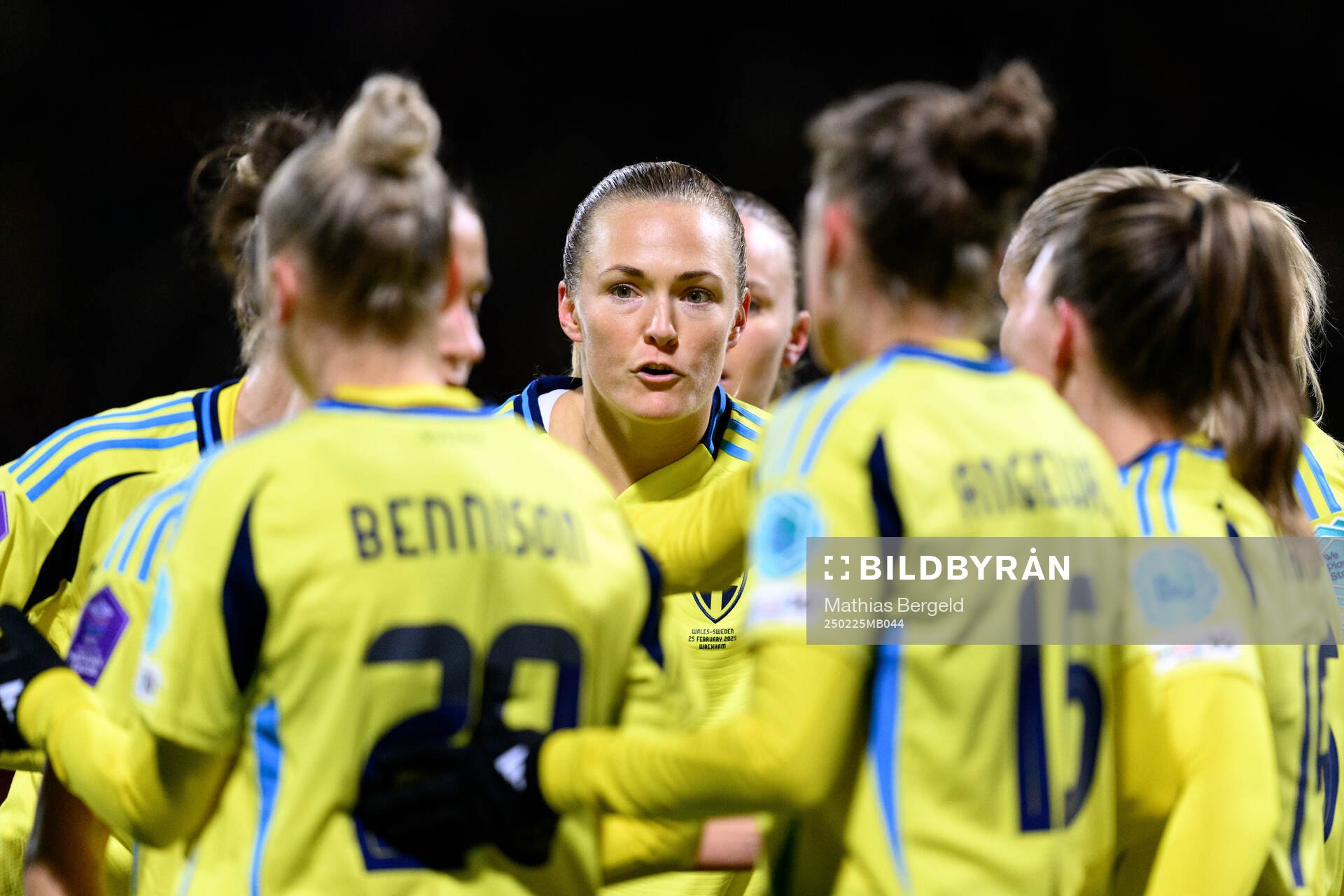 Magdalena Eriksson of Sweden celebrates