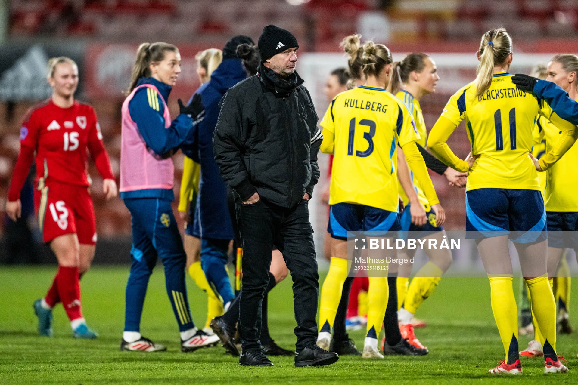Head coach Peter Gerhardsson of Sweden