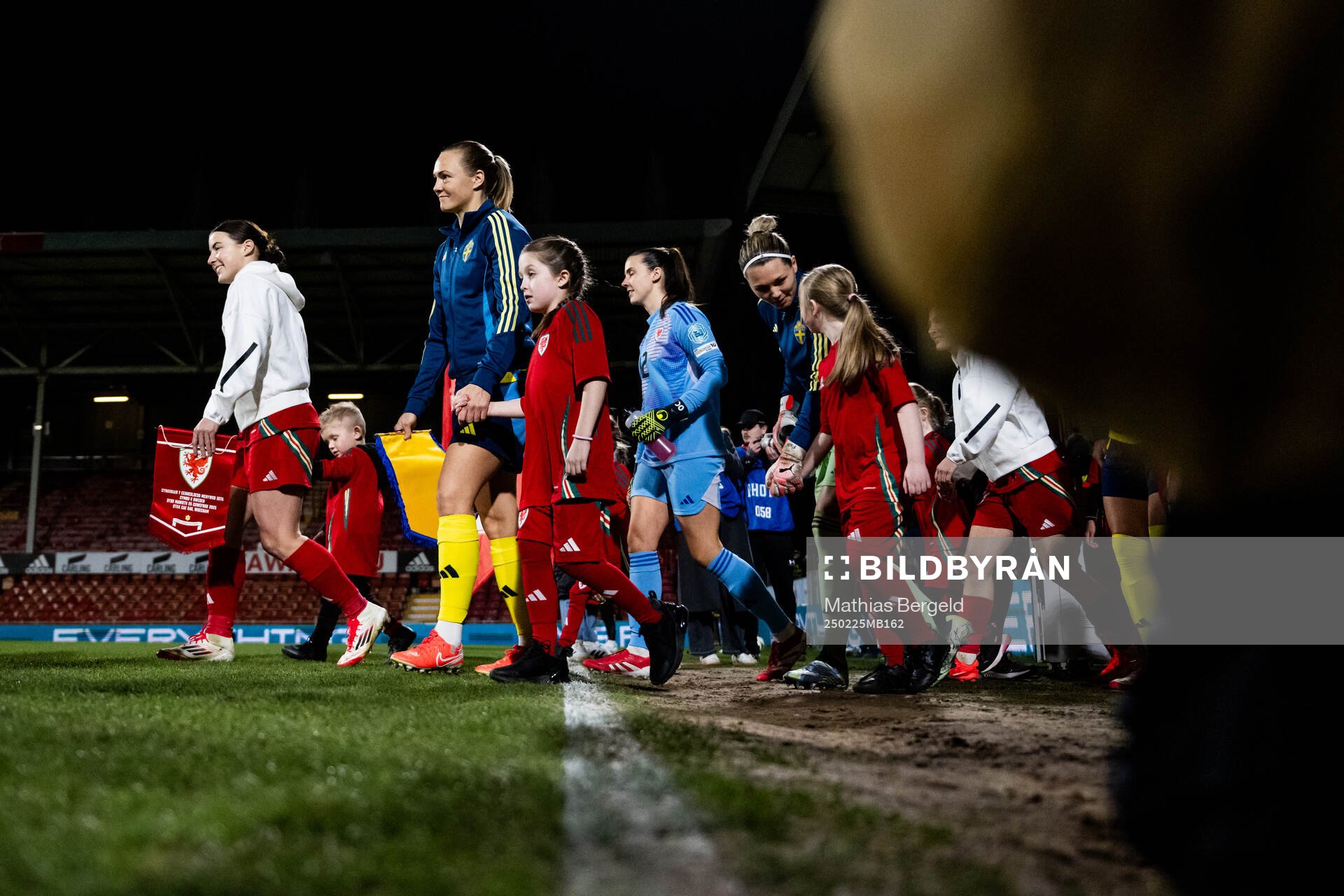 Angharad James of Wales, Magdalena Eriksson and goalkeeper