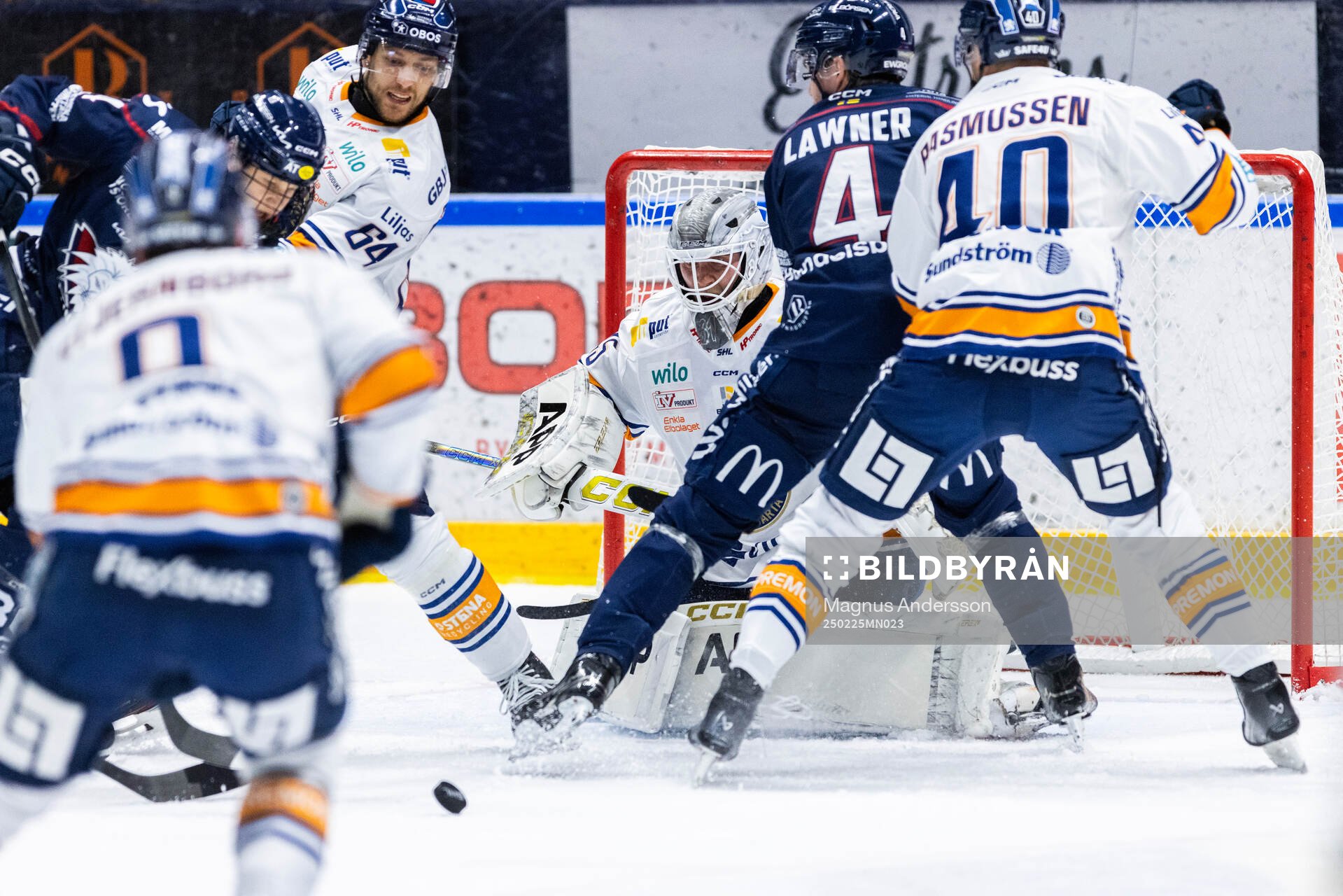 Växjös målvakt Viktor Andrén