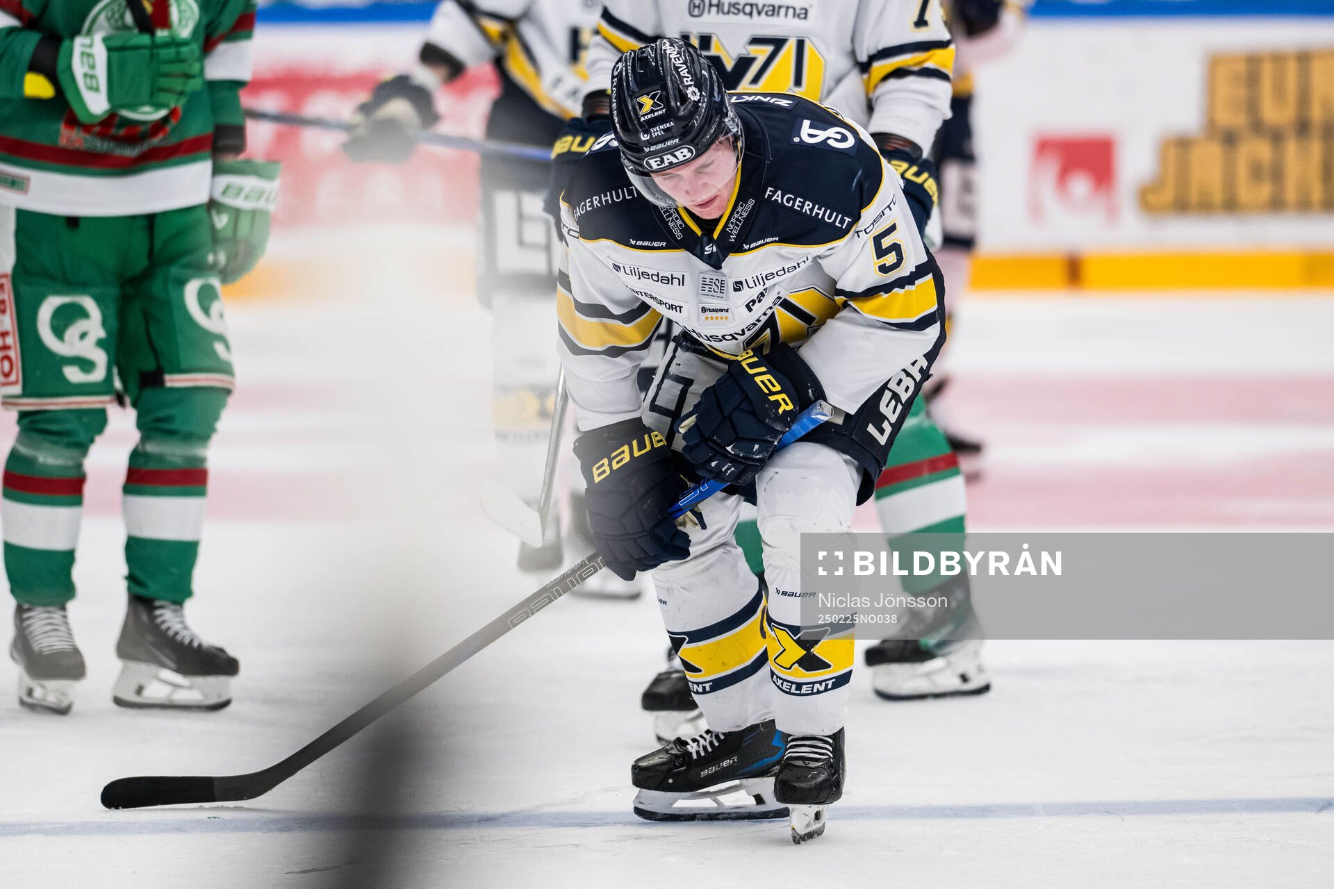 HV71s Victor Sjöholm har ont