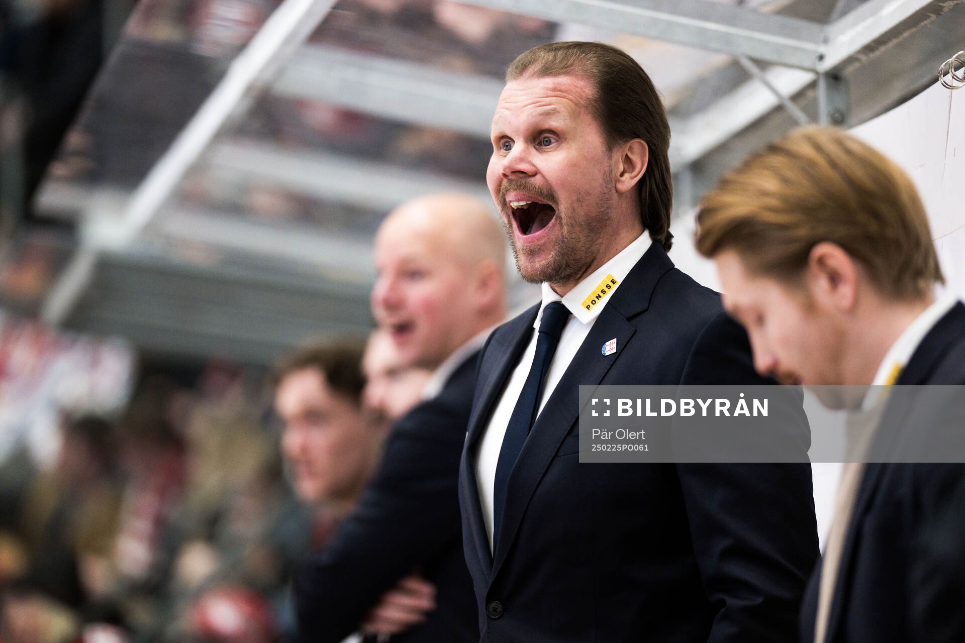Timrås tränare Olli Jokinen reagerar