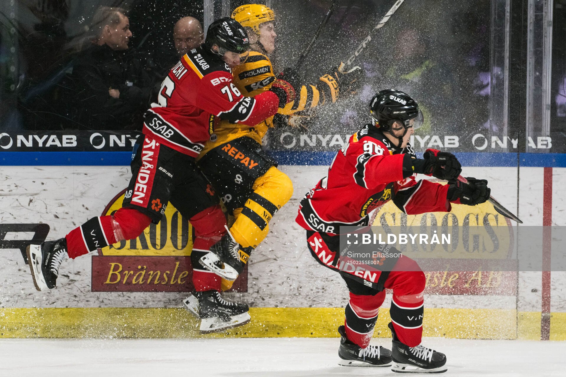 Luleås Anton Levtchi och Skellefteås Axel Sandin Pellikka