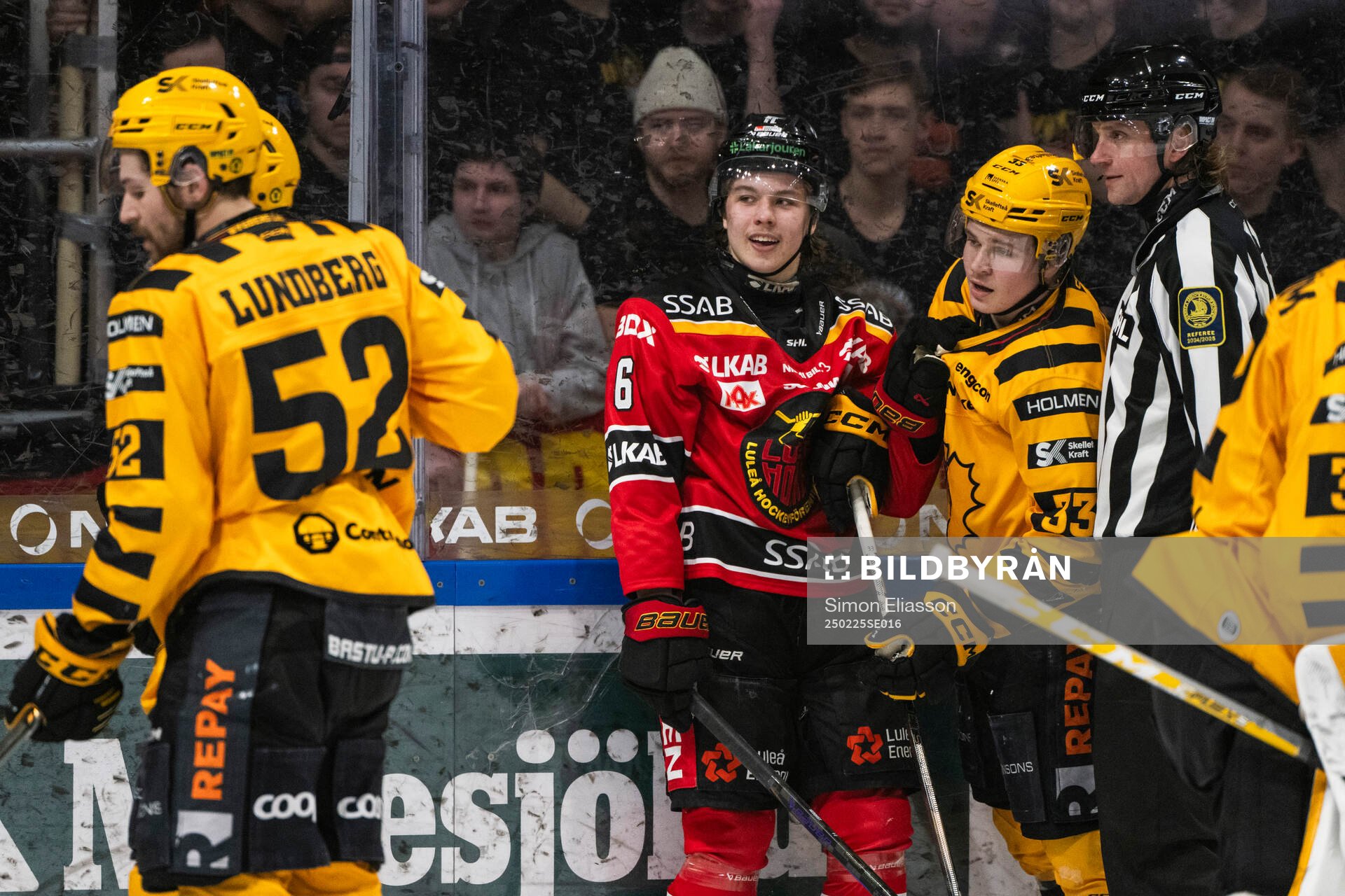 Luleås Isac Hedqvist och Skellefteås Zeb Forsfjäll