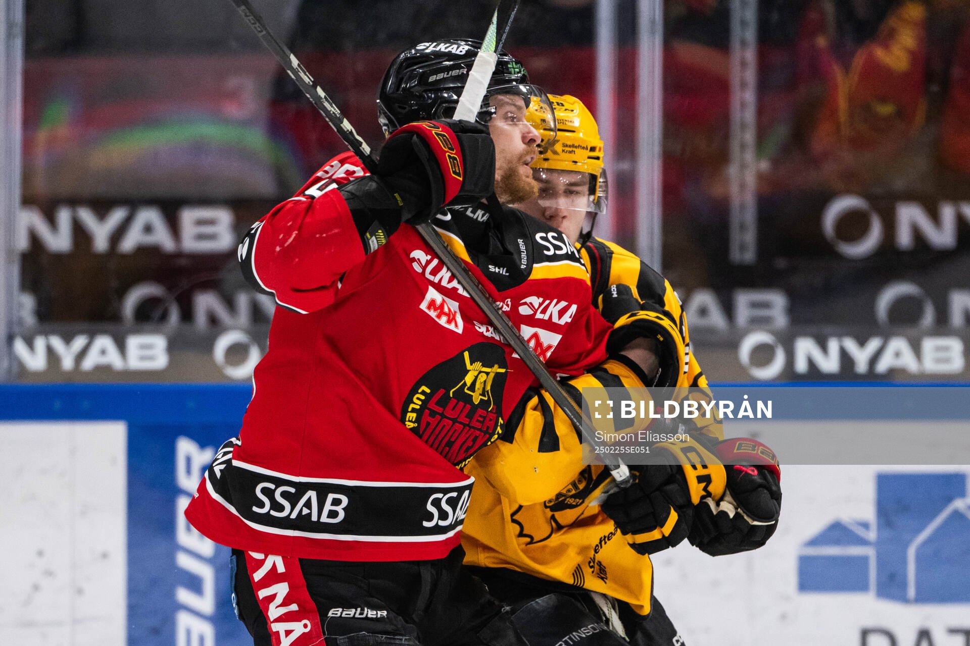 Luleås Brendan Shinnimin och Skellefteås Michael