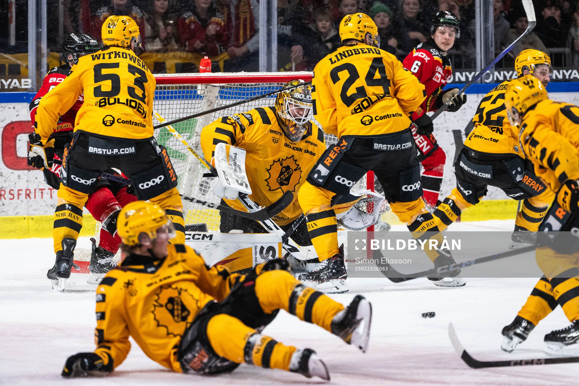 Skellefteås målvakt Linus Söderström