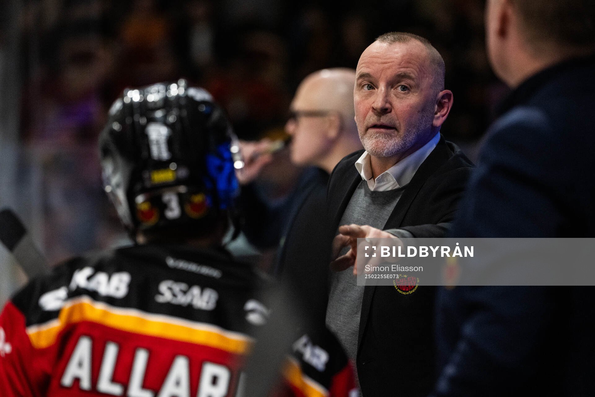 Luleås tränare Thomas Berglund