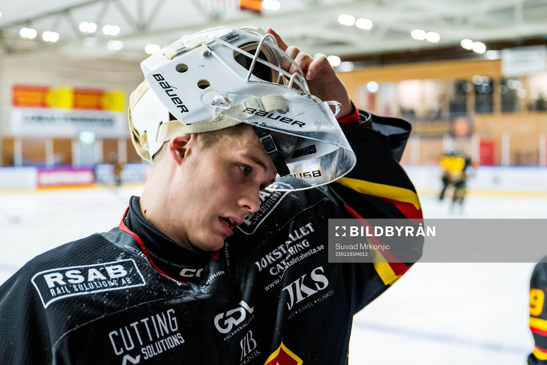 Alvesta SKs målvakt Algot Persson