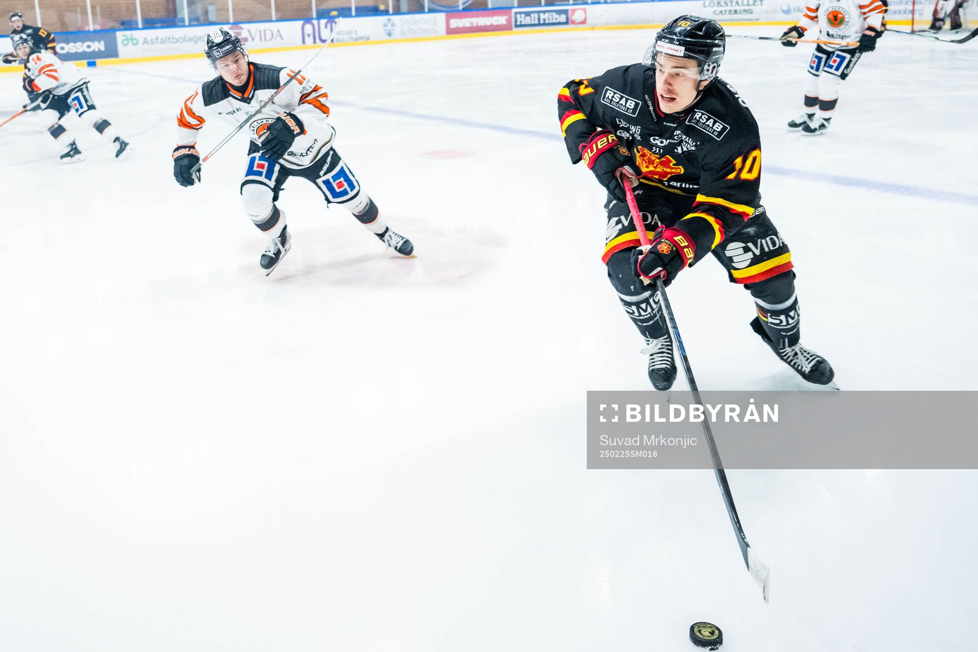 Karlskronas Lukas Sjöblom och Alvesta SKs Gabriel Melin