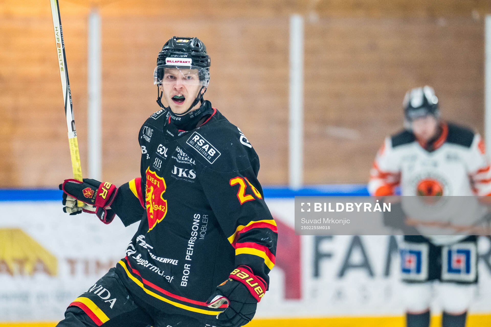 Alvesta SKs Adam Andersson jublar