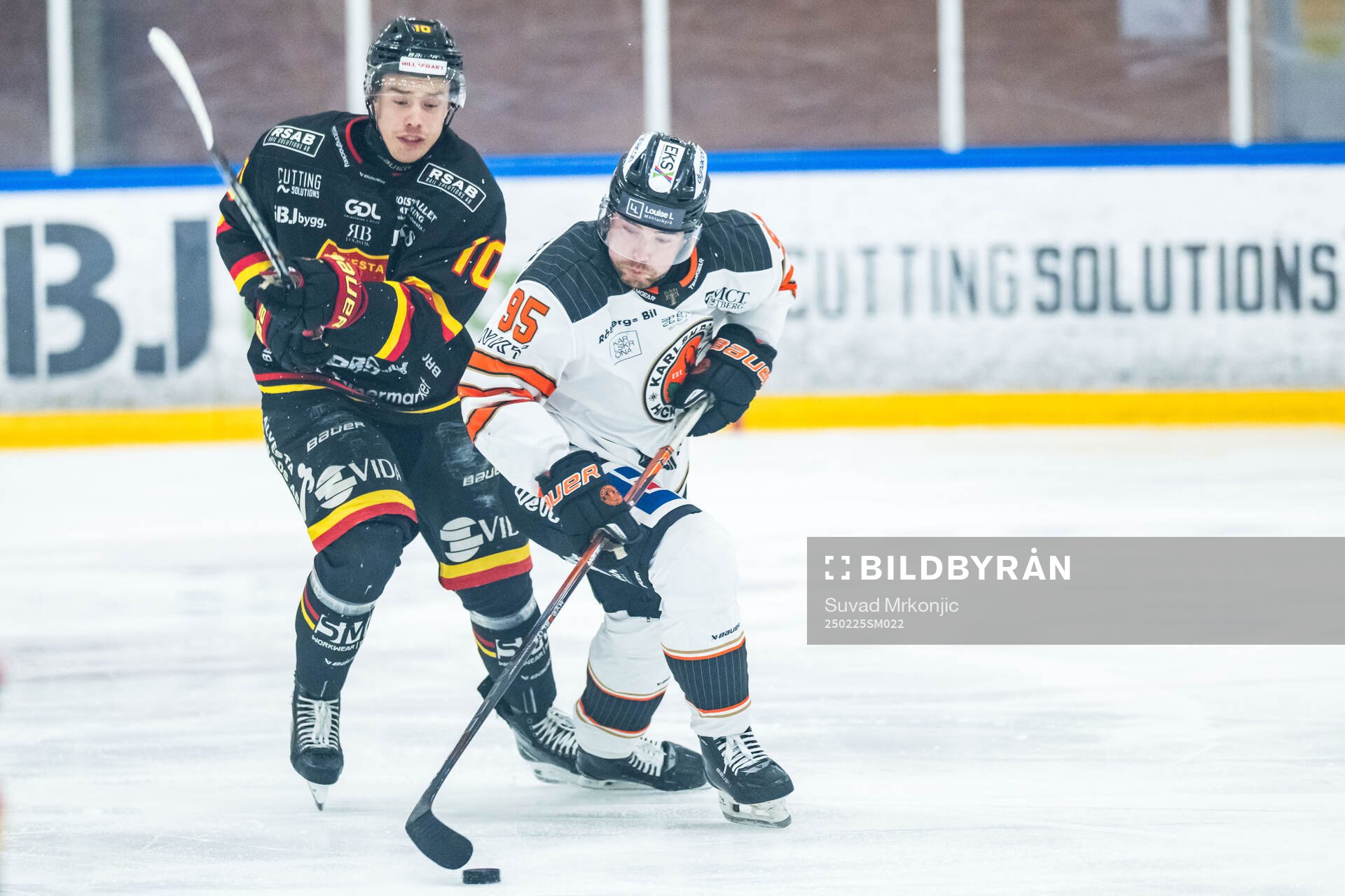 Alvesta SKs Gabriel Melin och Karlskronas Victor