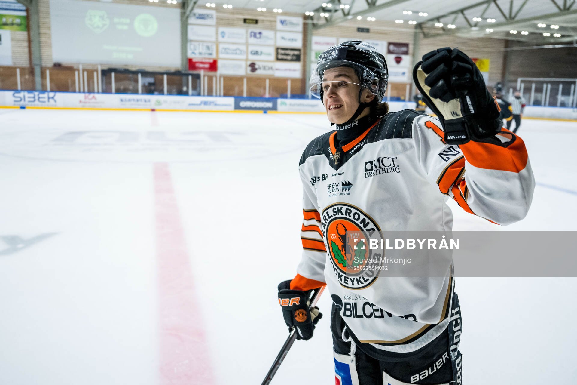 Karlskronas Liam Engström jublar