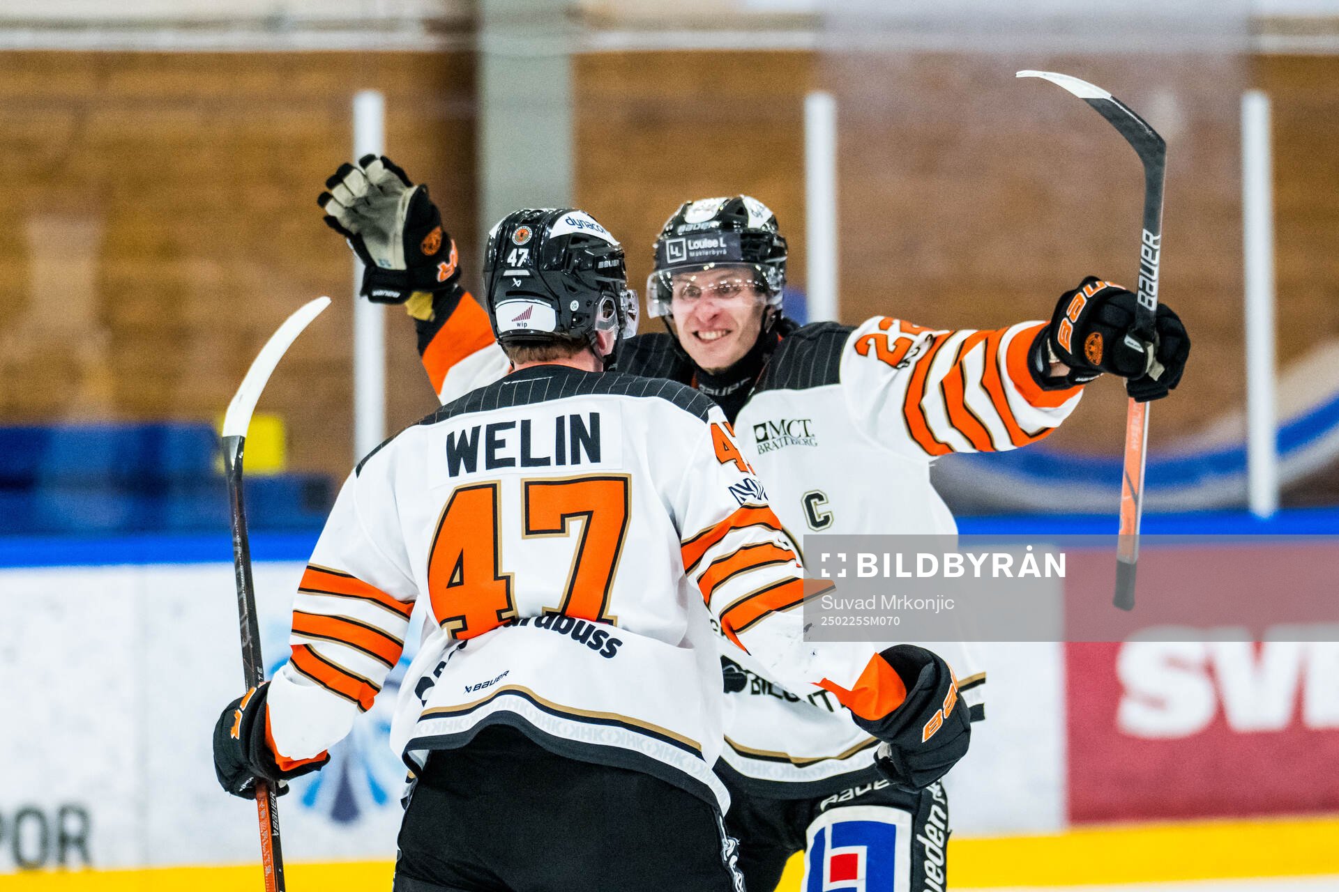 Karlskronas Tim Welin jublar