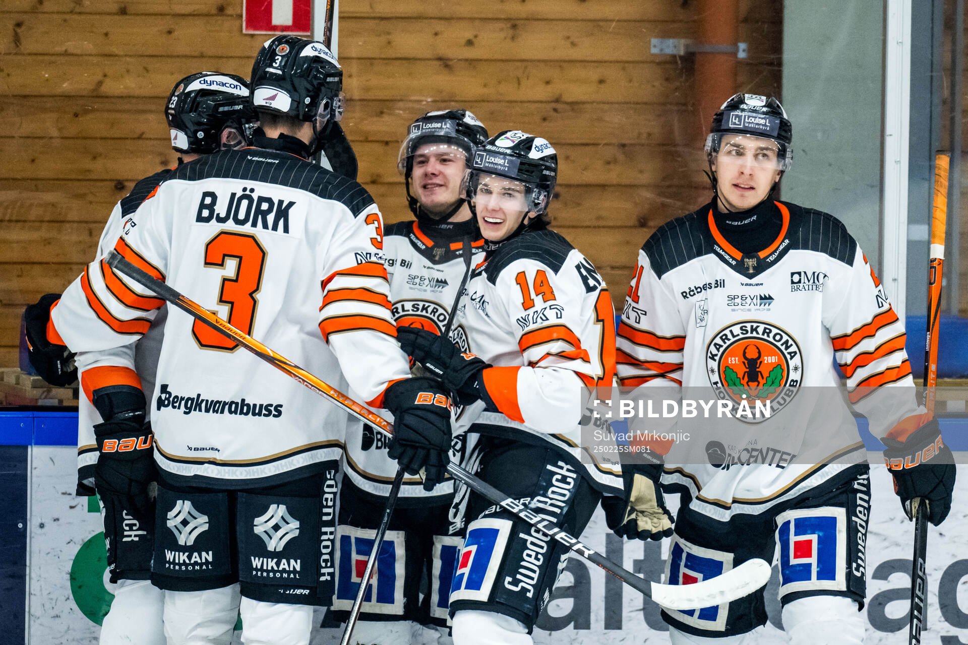 Karlskronas Liam Engström jublar