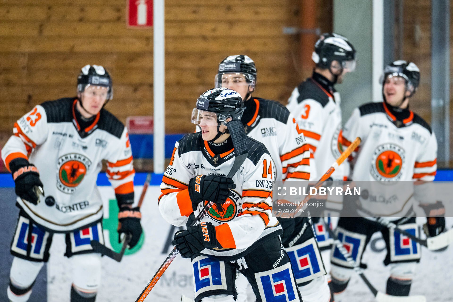 Karlskronas Liam Engström jublar