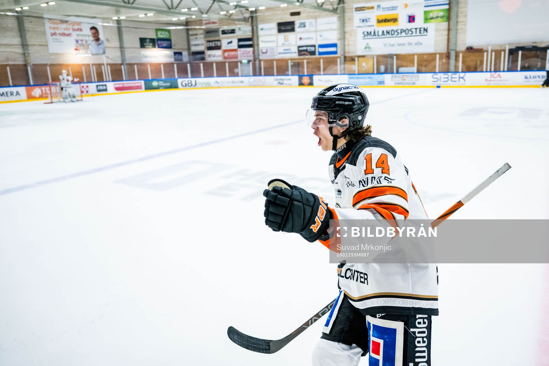 Karlskronas Liam Engström jublar