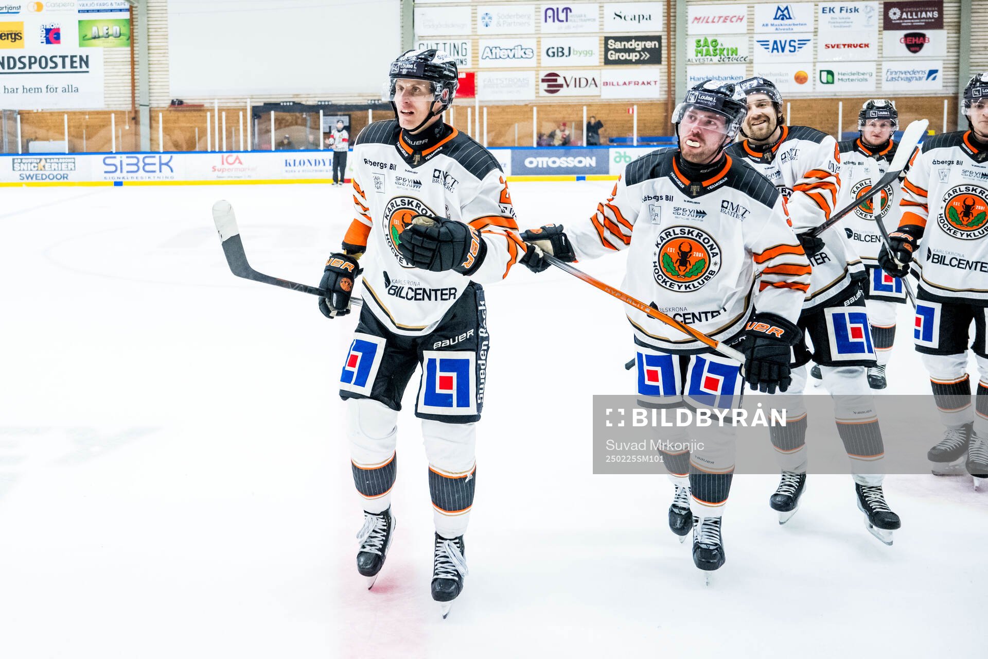 Karlskronas Alexander Bergström jublar