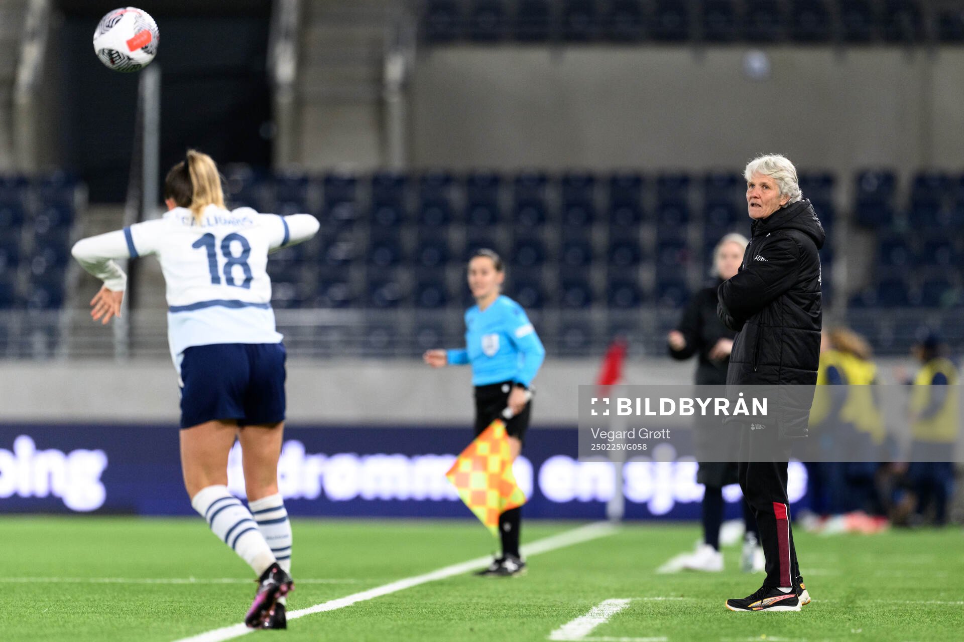 Head coach Pia Sundhage of Switzerland
