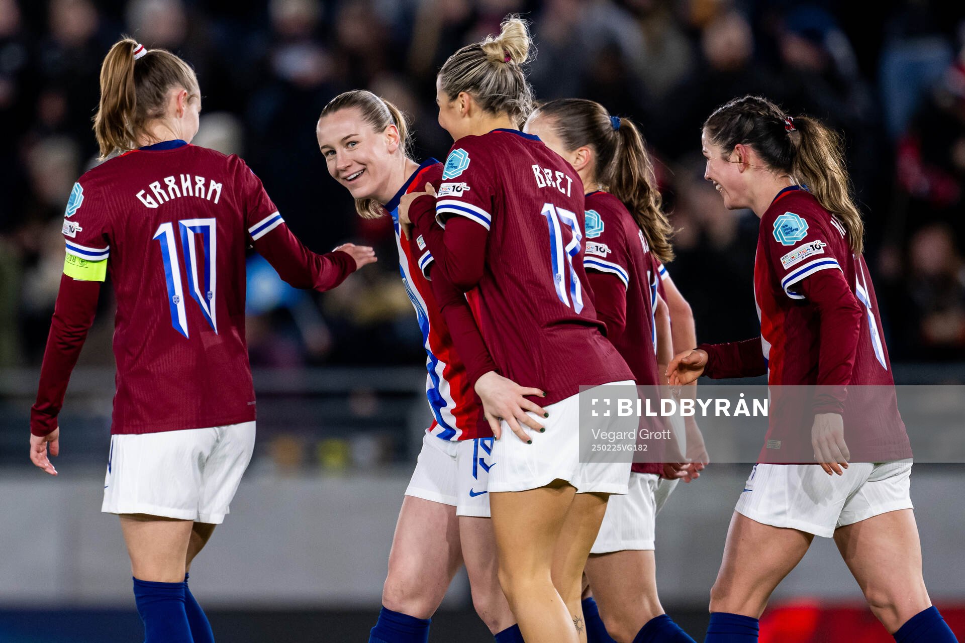 Elisabeth Terland celebrates