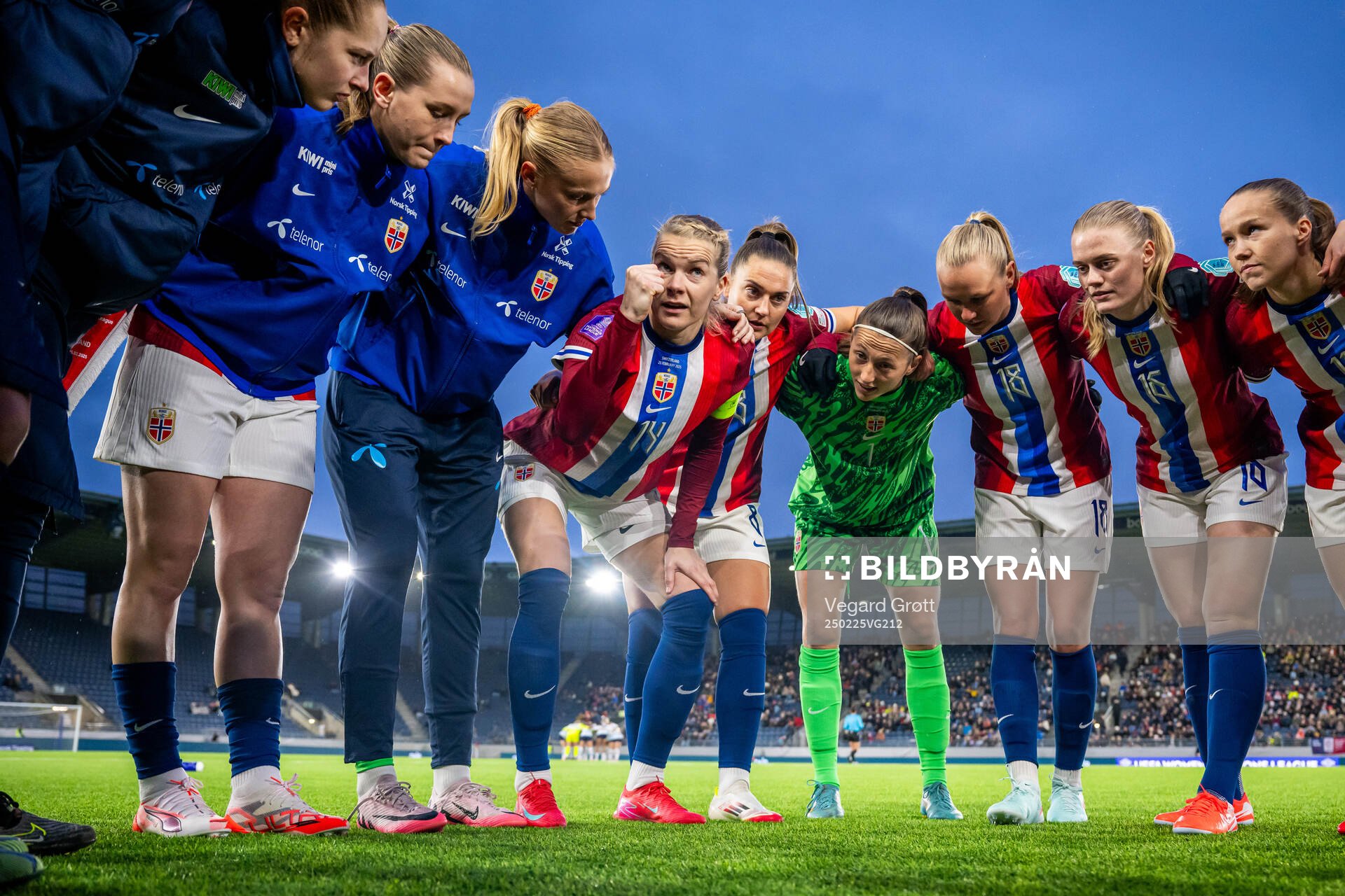 Elisabeth Terland, goalkeeper Selma Panengstuen, Ada