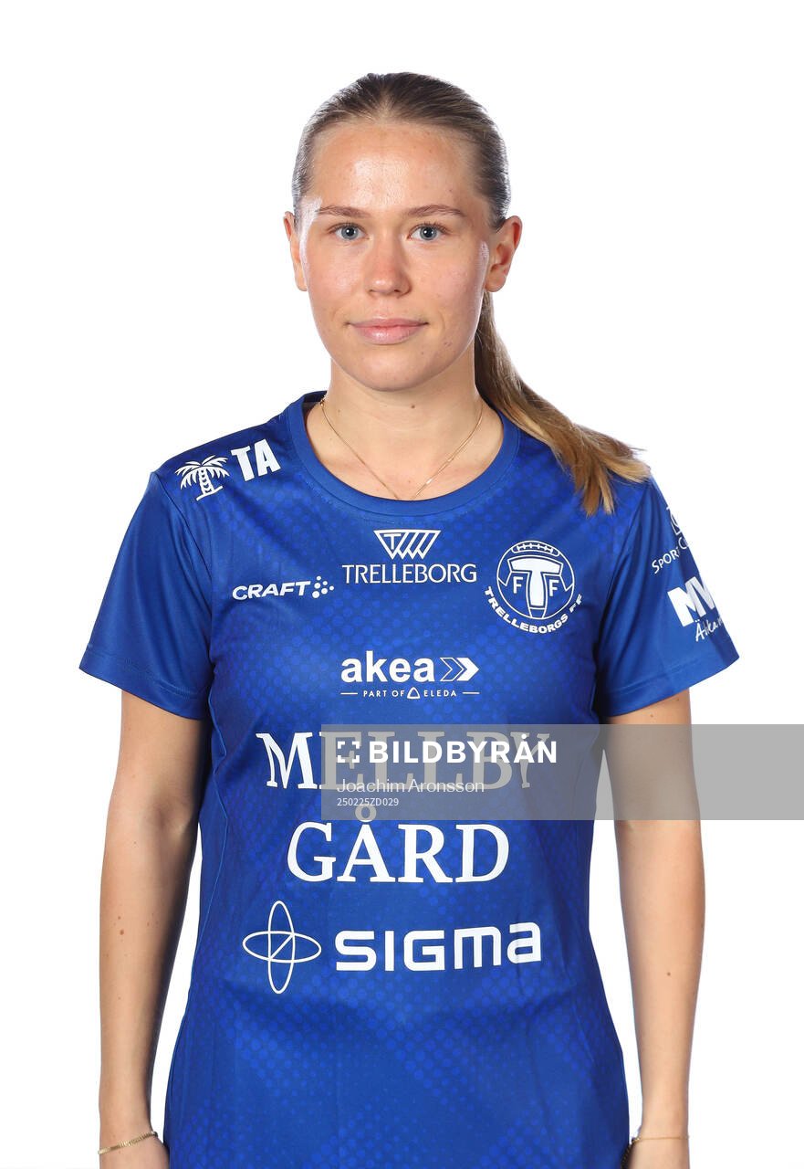 Trelleborgs Ida Garmfors poserar för ett porträtt den 25 februari 2025 i Trelleborg.