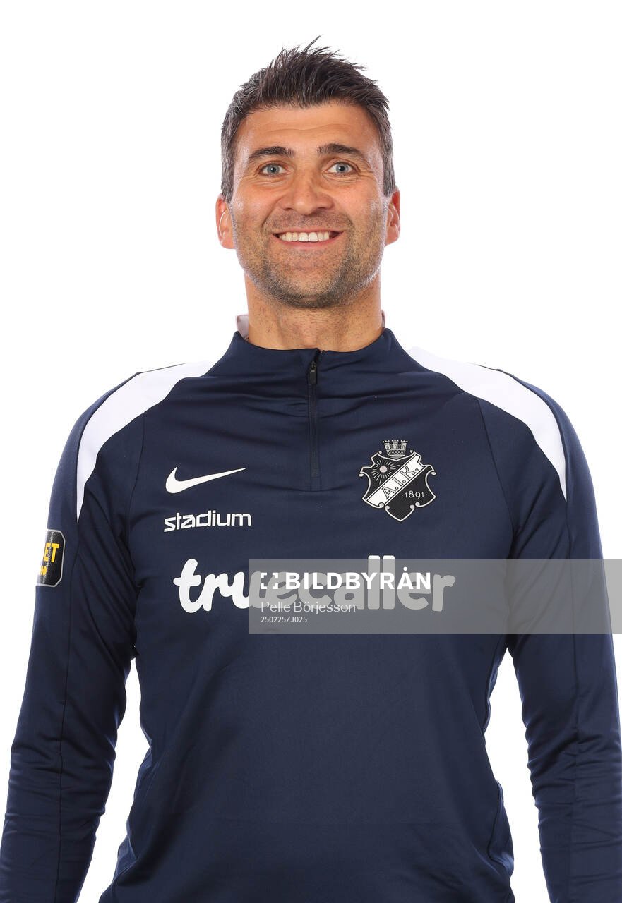s målvaktstränare Kyriakos Stamatopoulos
