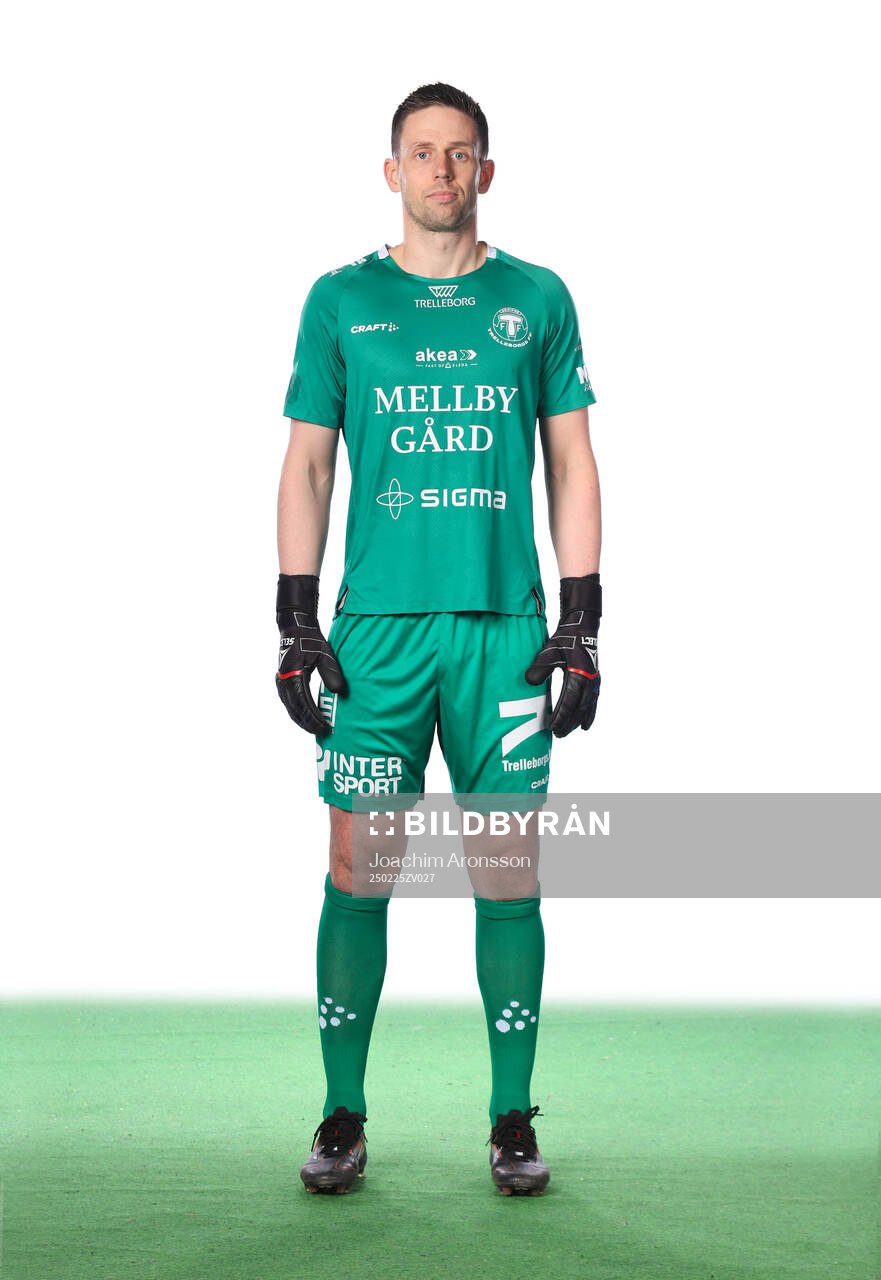Trelleborgs målvakt Andreas Larsen
