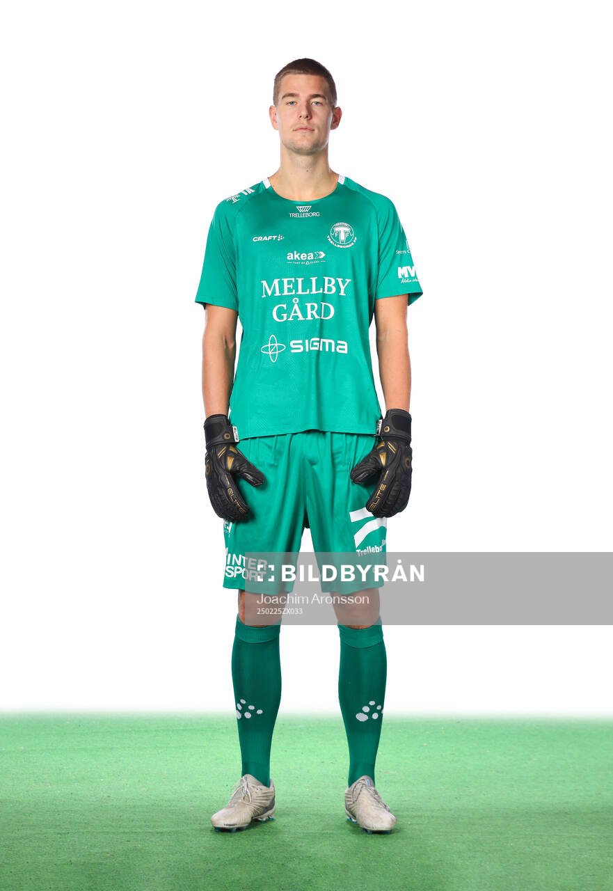 Trelleborgs målvakt Mathias Nilsson