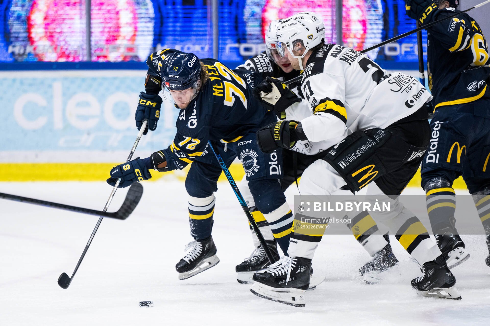 Södertäljes Nicolai Meyer och Västerås Henrik Malmström