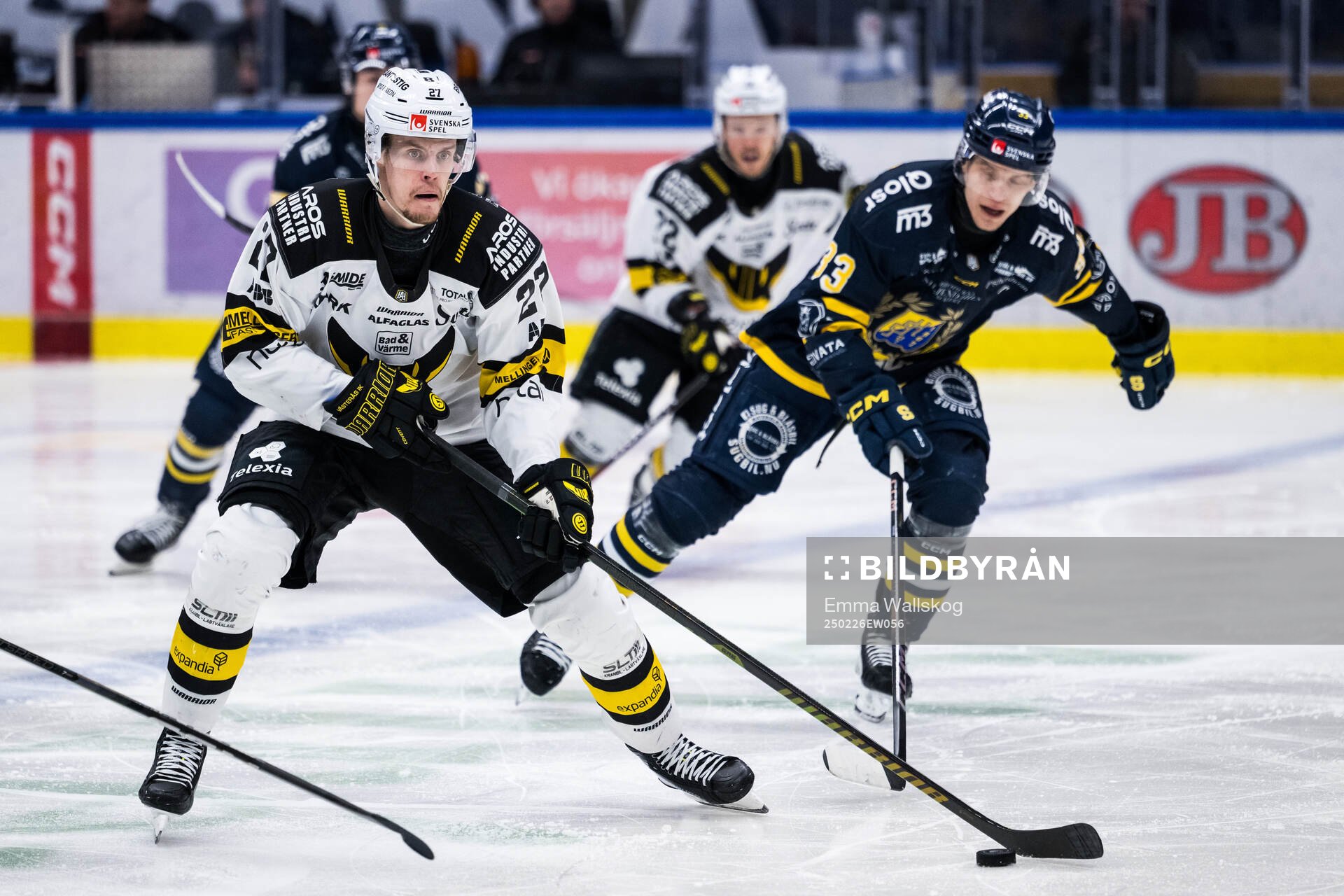 Västerås Carl Jakobsson och Södertäljes Filiph Engsund