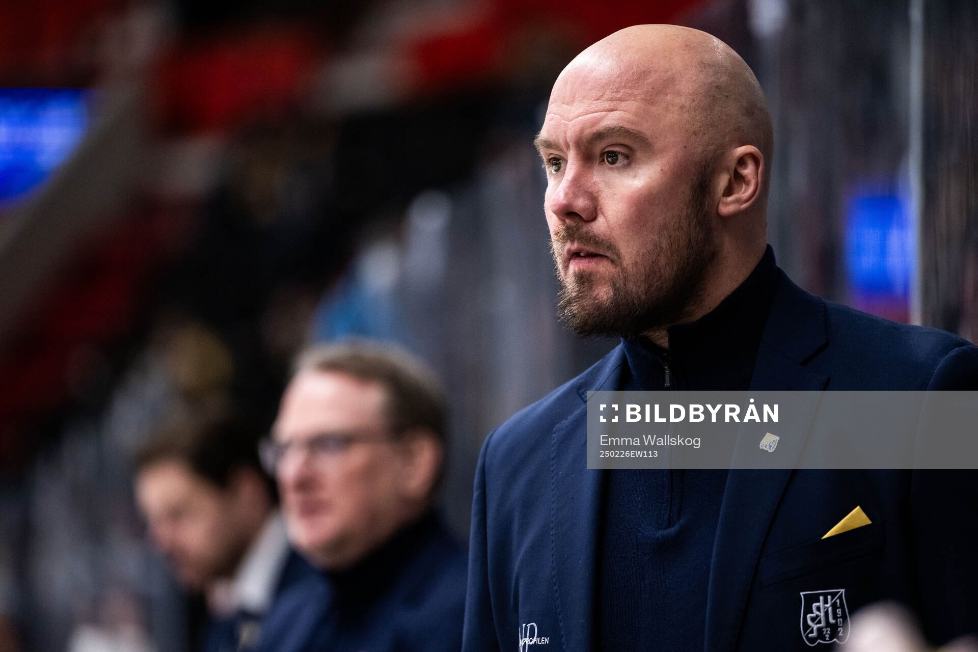 Södertäljes assisterande tränare Nicklas Grossman