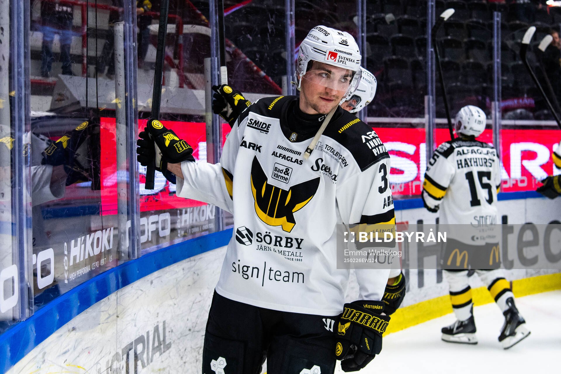 Västerås Olle Norberg jublar