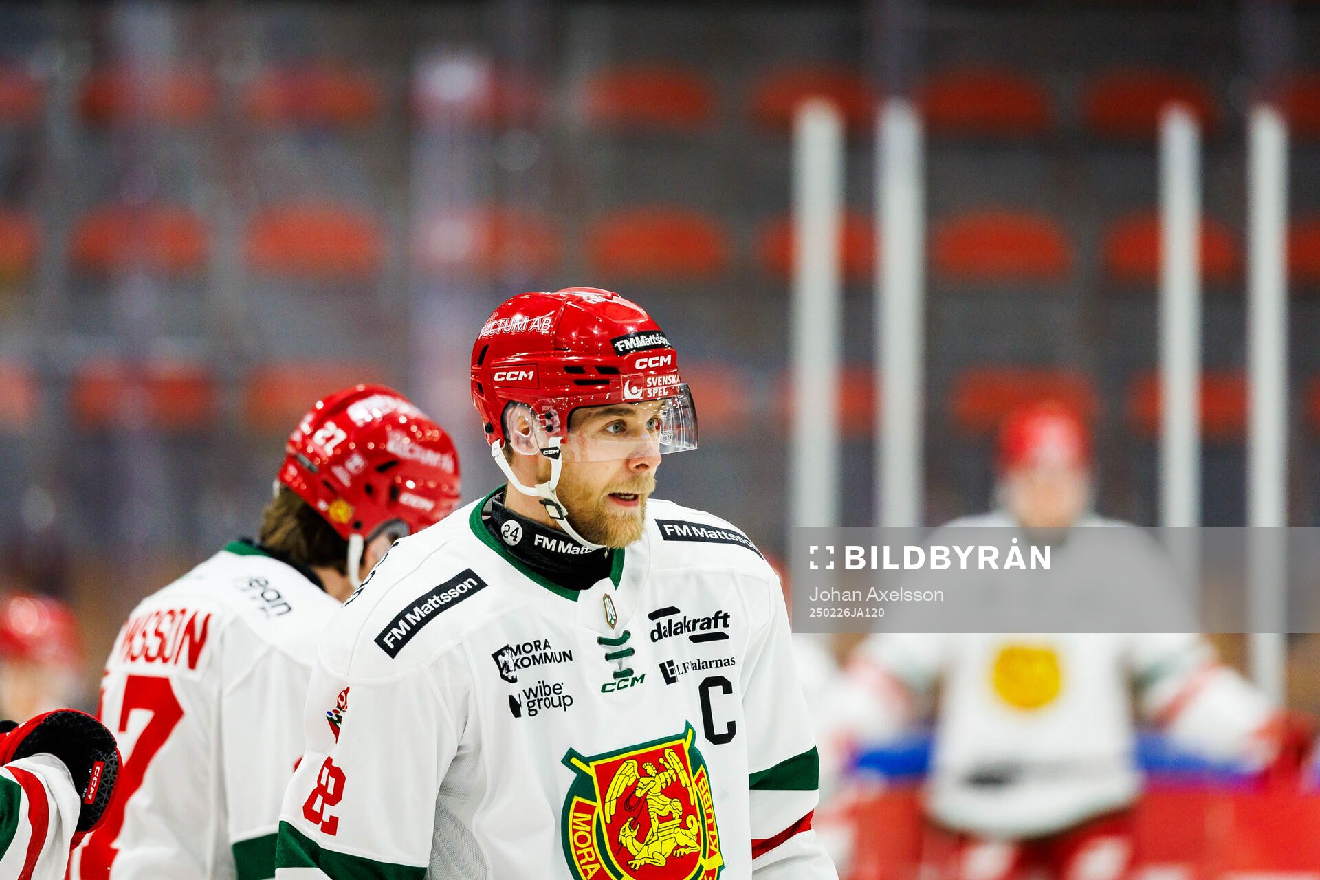 Under ishockeymatchen i Hockeyallsvenskan mellan Östersund
