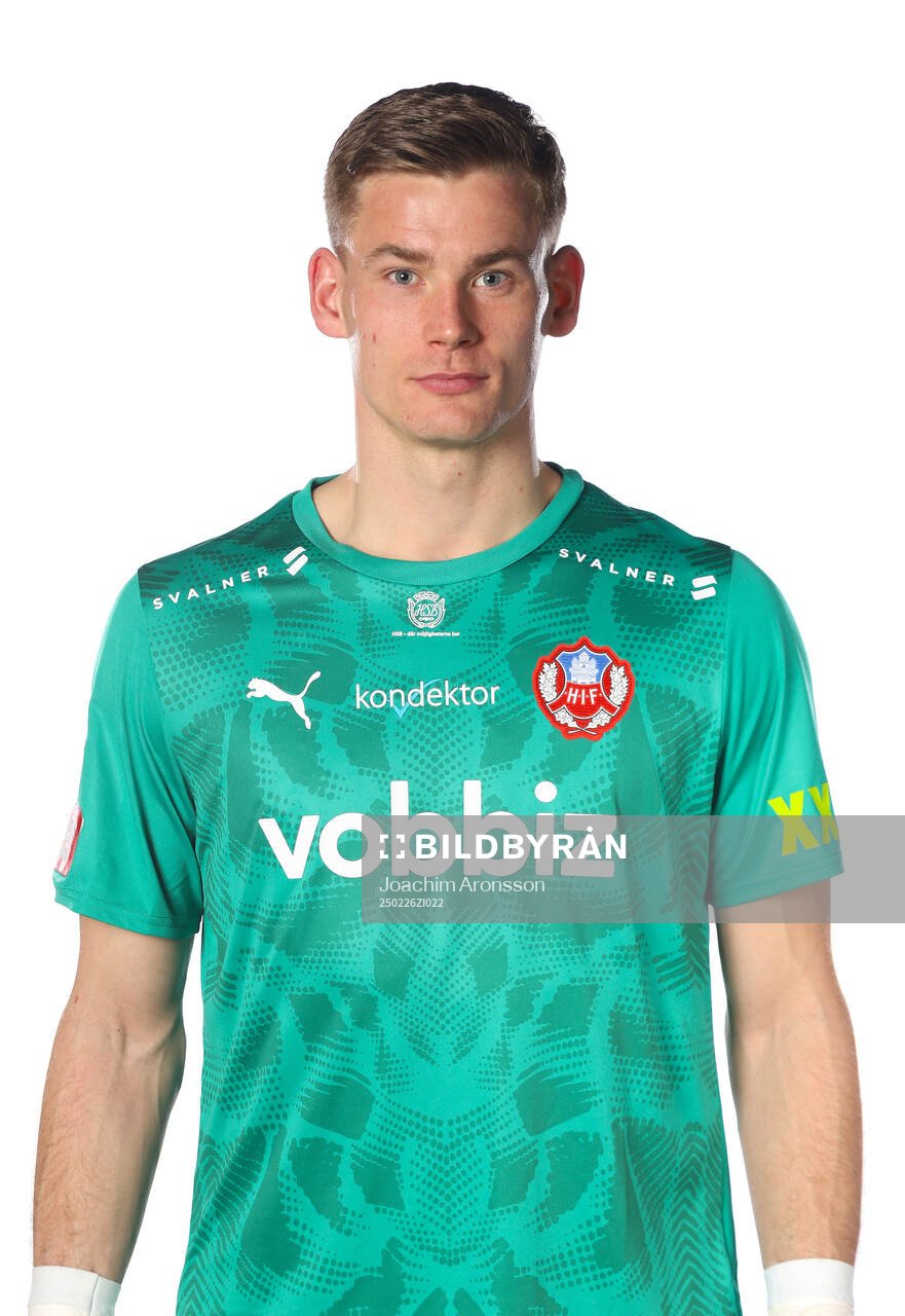 Helsingborgs målvakt Johan Brattberg
