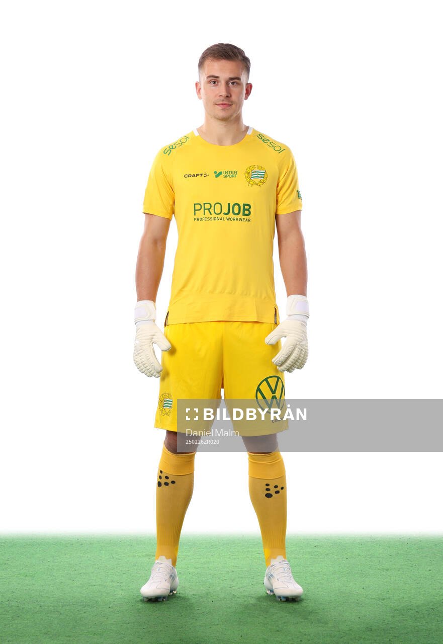 Hammarbys målvakt Felix Jakobsson