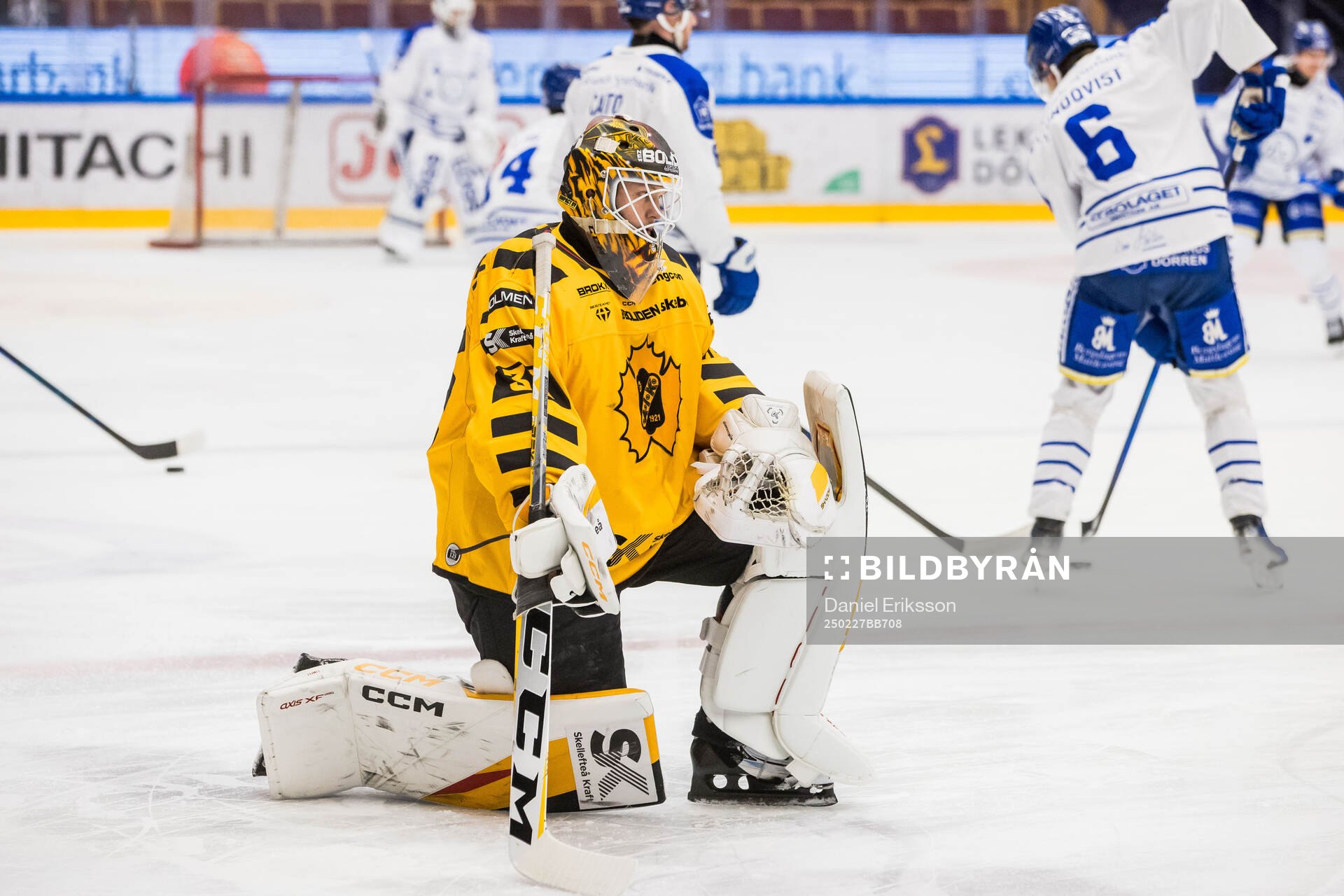 Skellefteås målvakt Linus Söderström