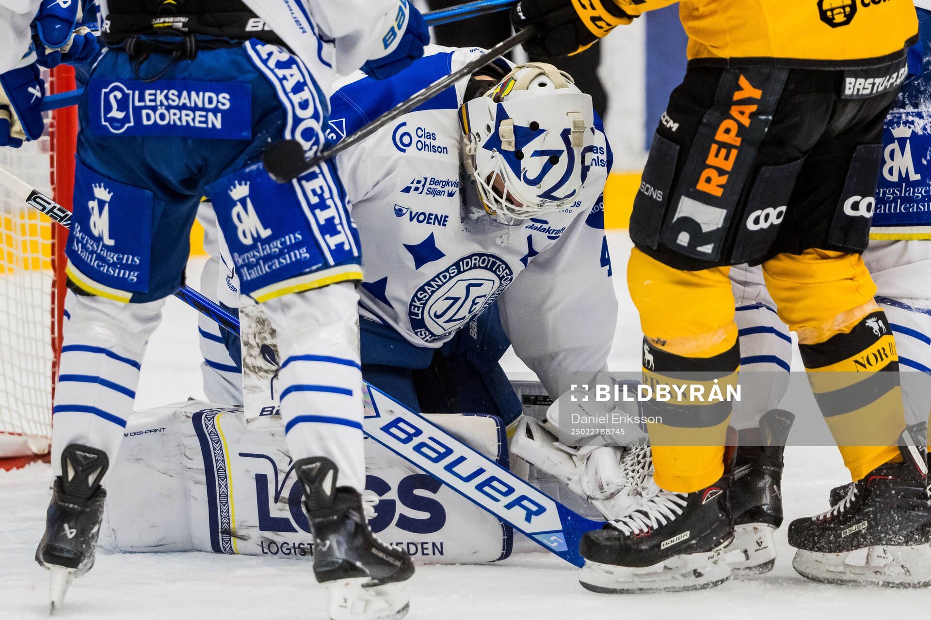 Leksands målvakt Mantas Armalis