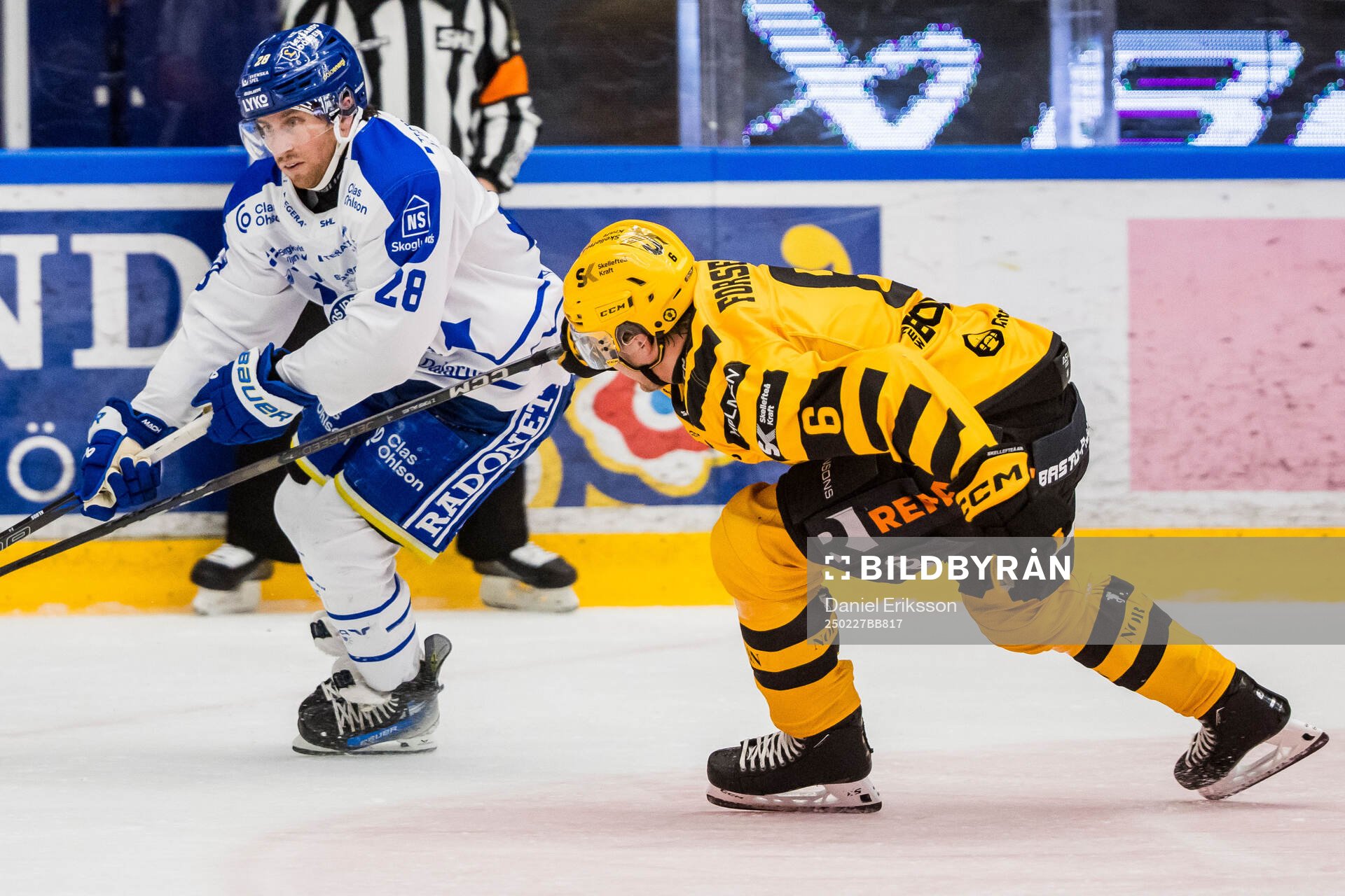 Leksands Justin Glenn Kloos och Skellefteås Måns
