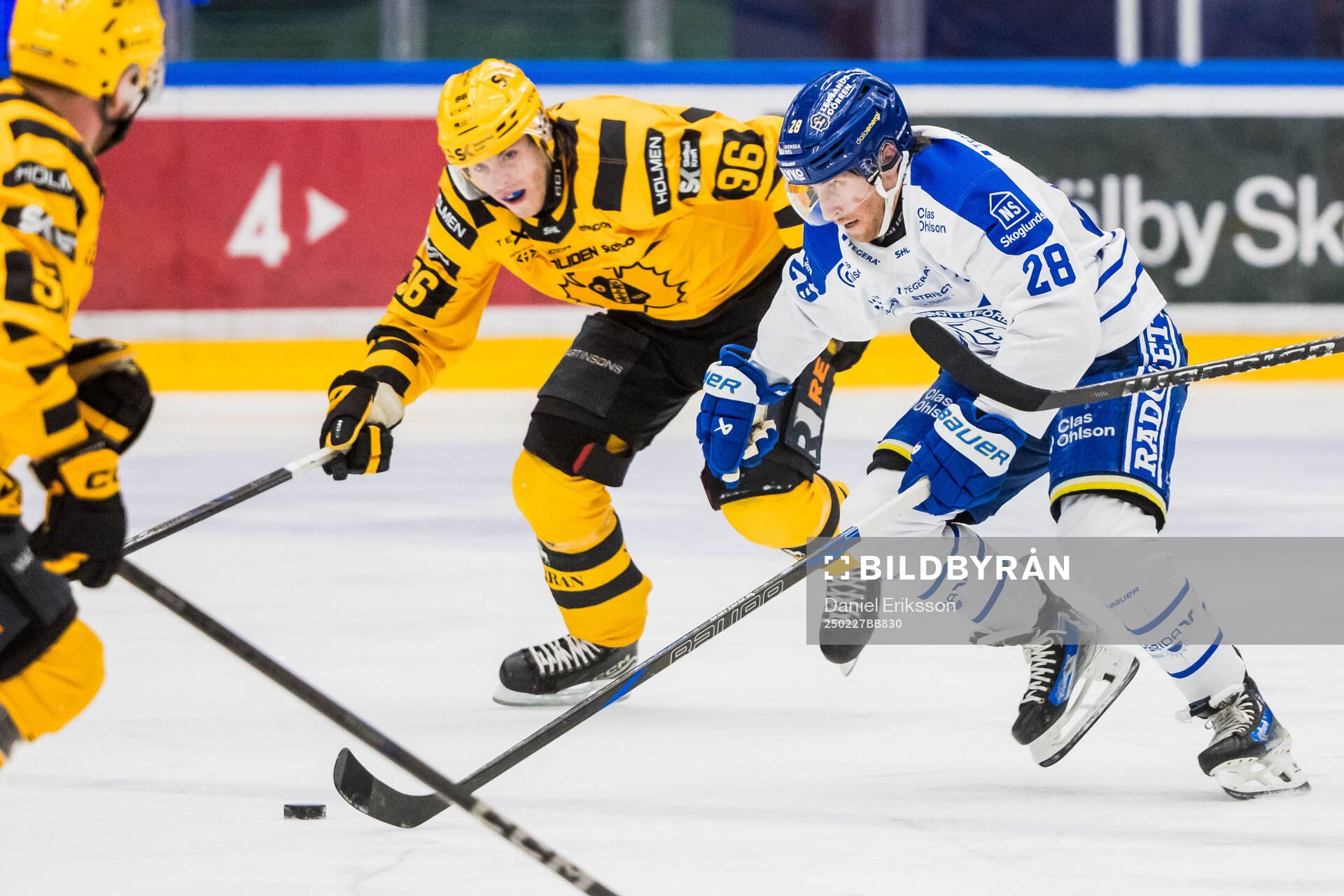 Skellefteås Rickard Hugg och Leksands Justin Glenn Kloos