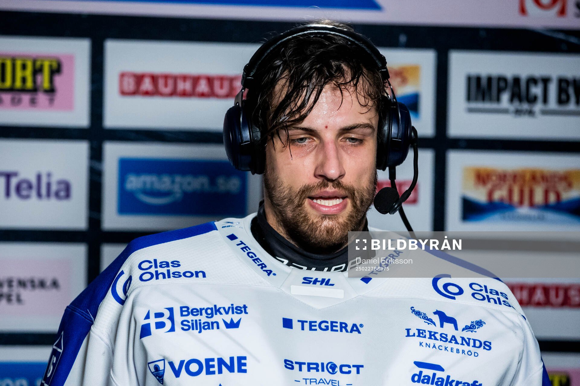Leksands målvakt Mantas Armalis