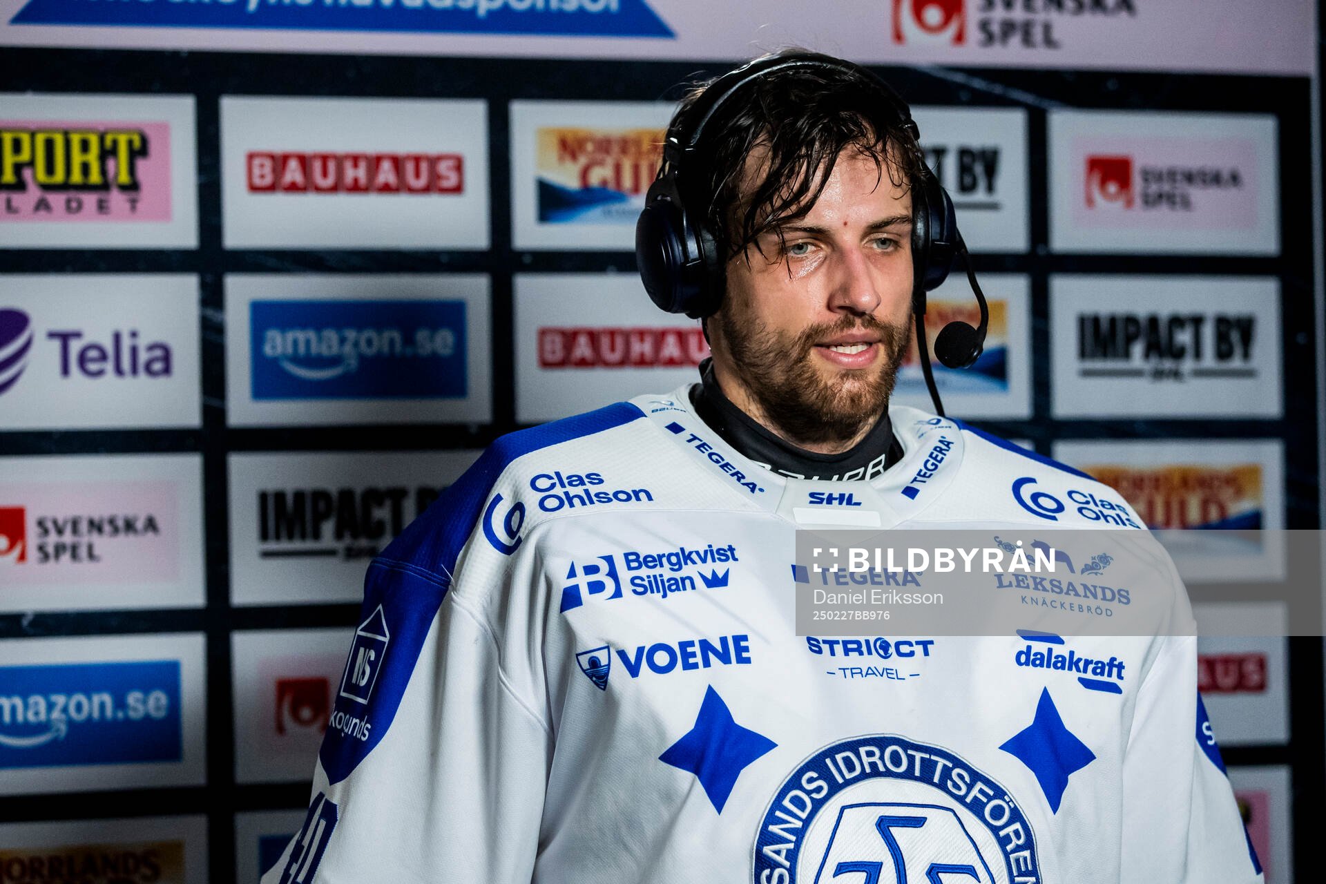 Leksands målvakt Mantas Armalis