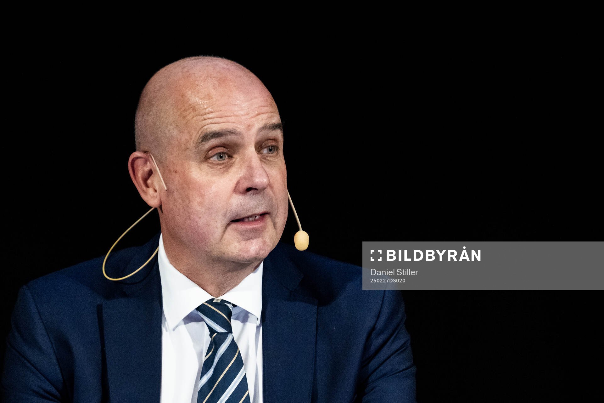 Mötesordförande Anders Strid