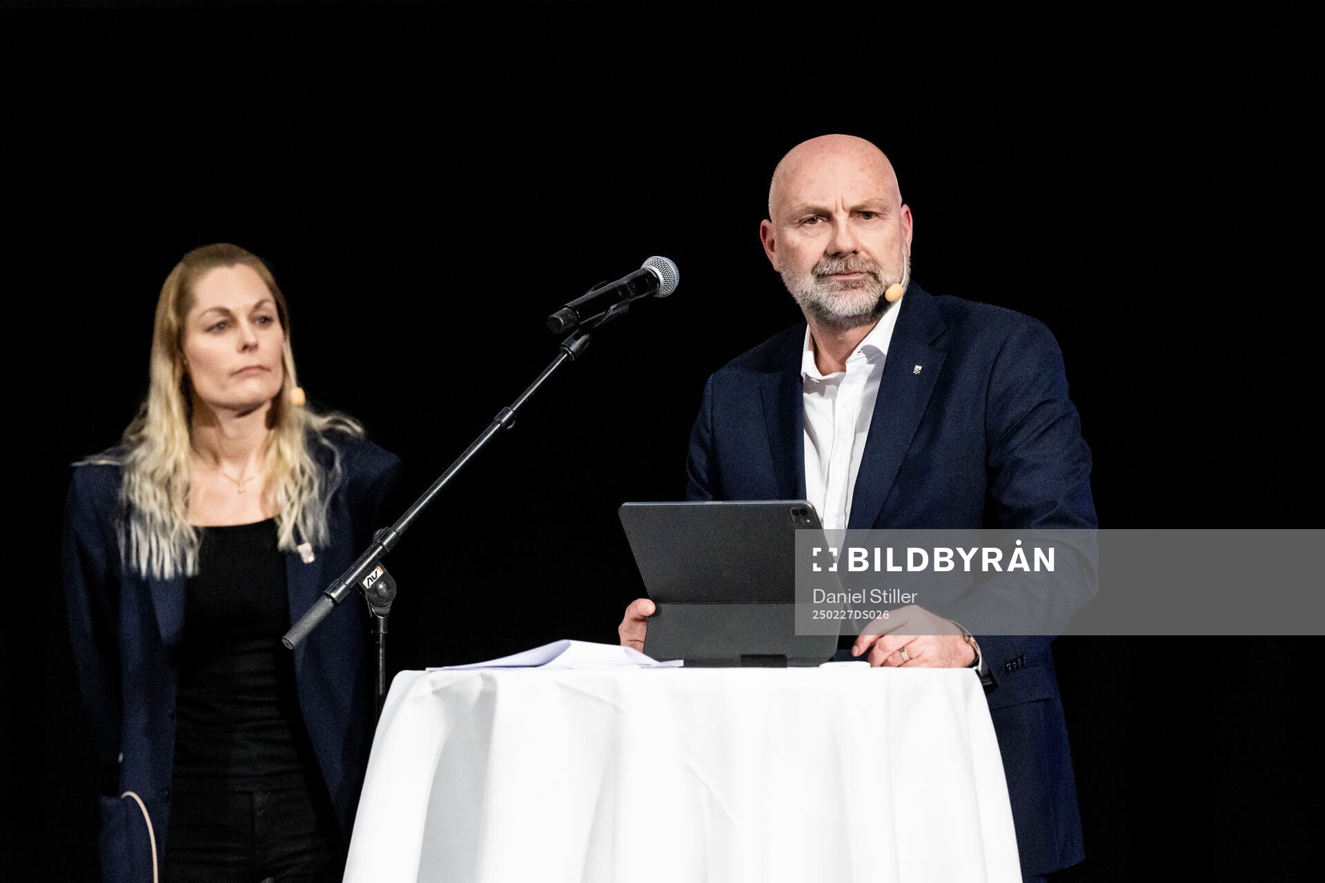 Vice ordförande Teresa Utkovic och klubbdirektör Håkan