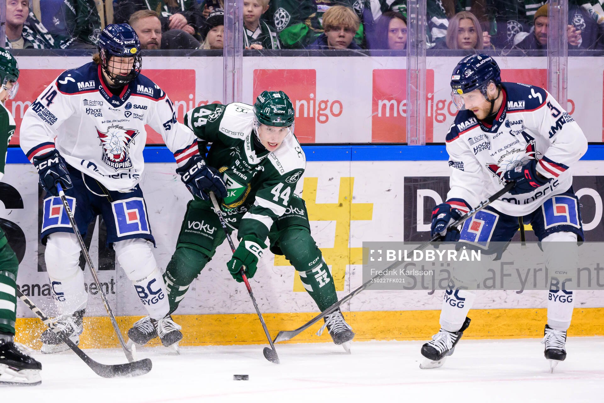 Linköpings Eddie Genborg och Linus Hultström