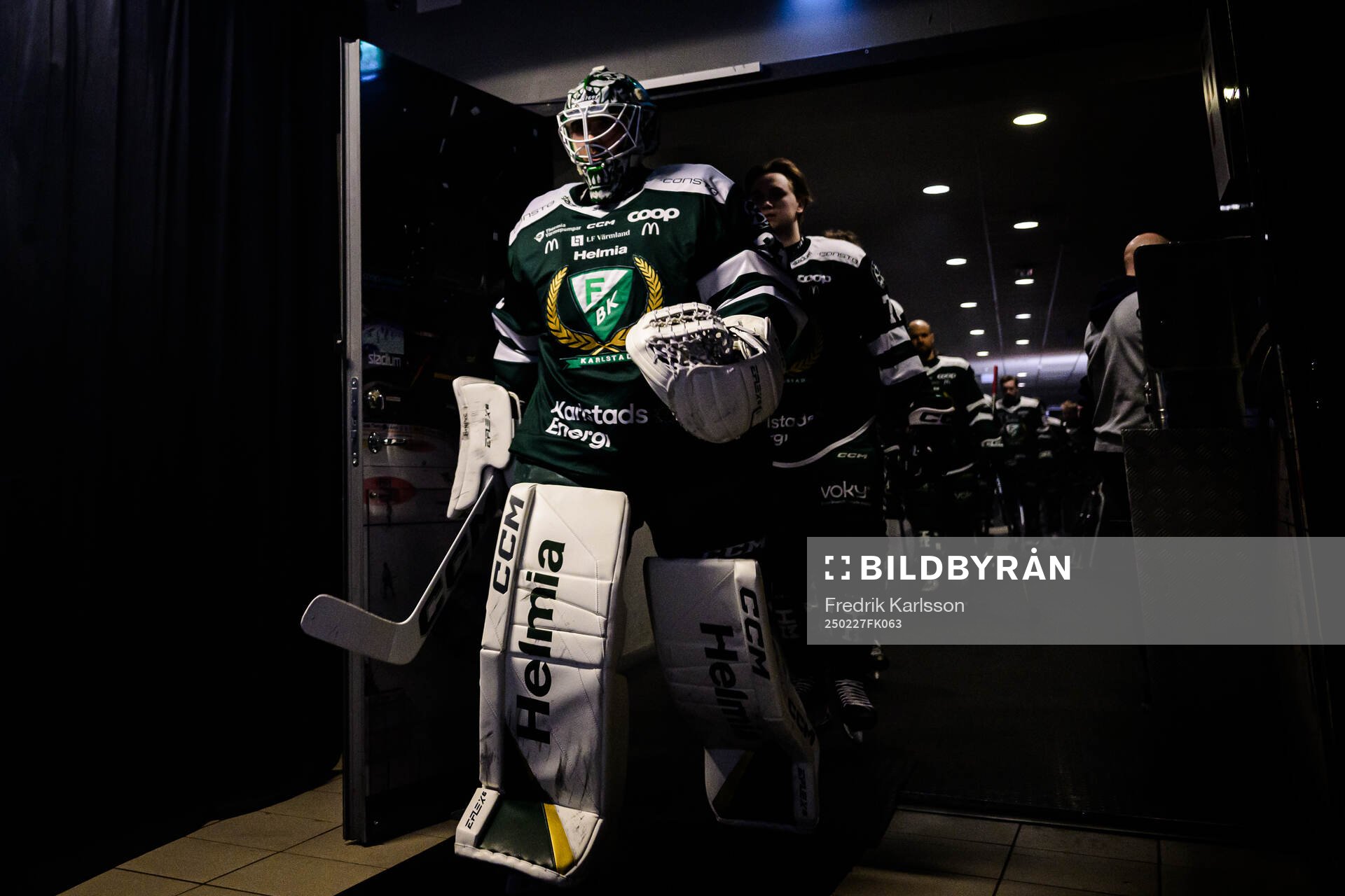 Färjestads målvakt Maxime Lagacé