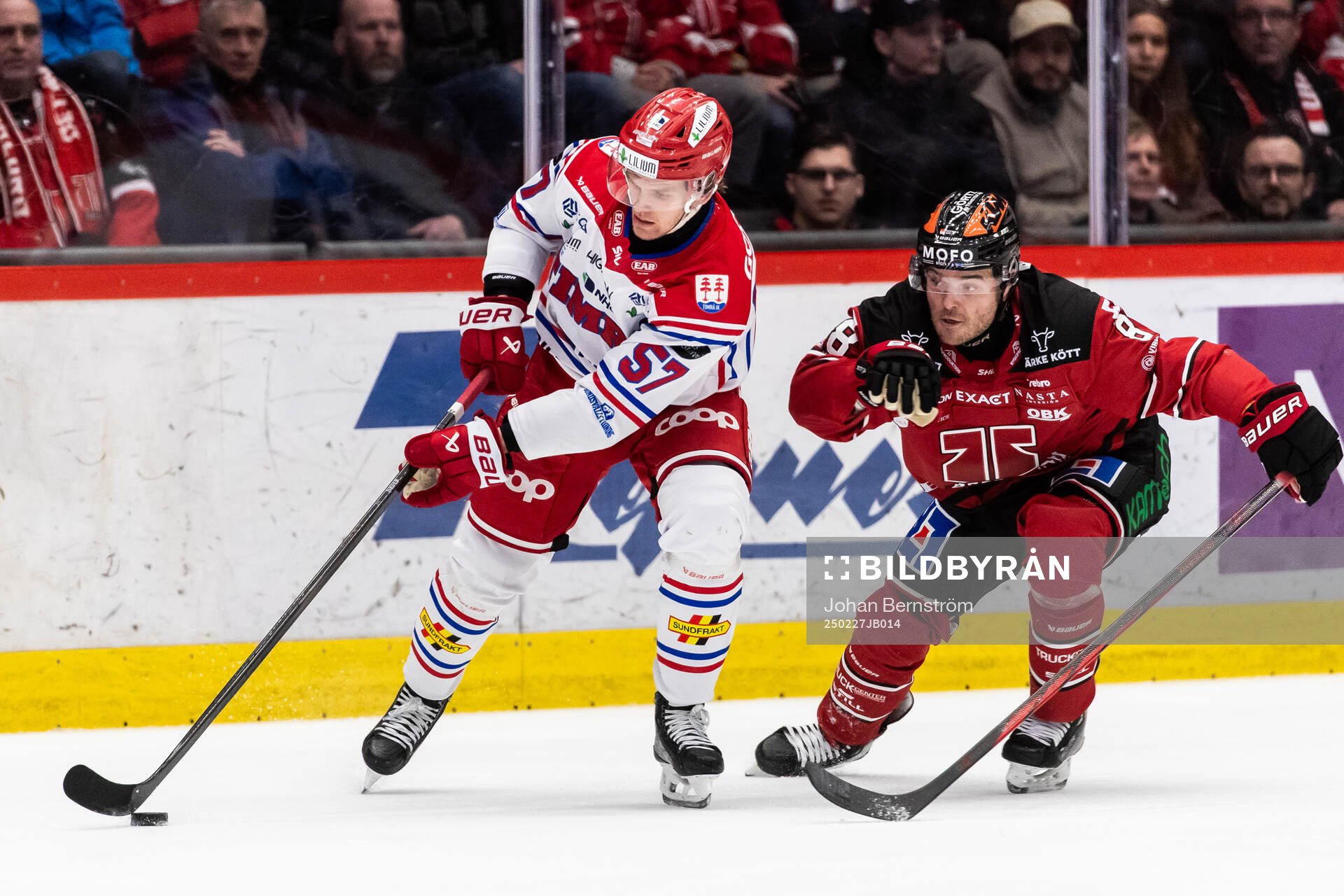 Timrås Anton Wedin och Örebros Ruben Rafkin